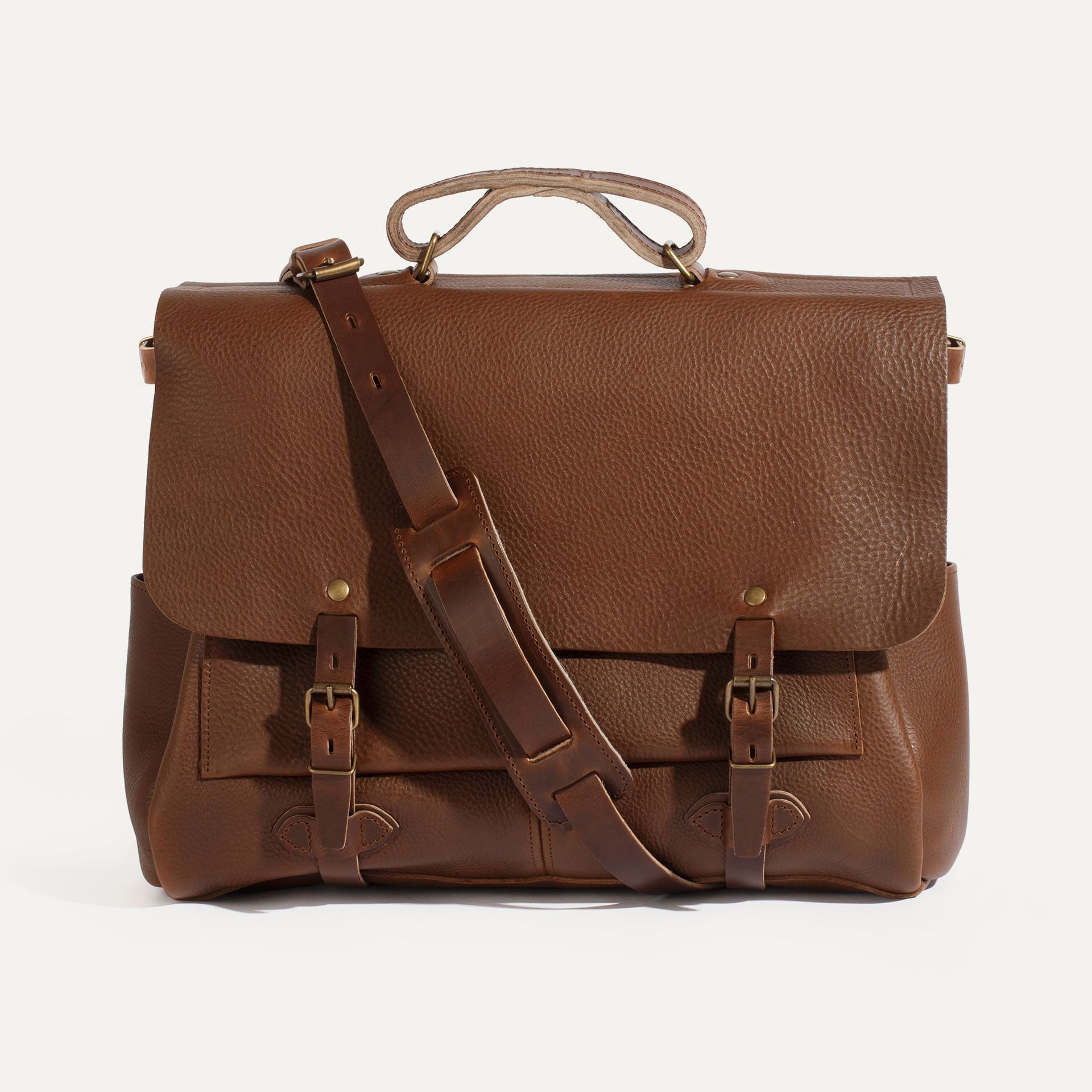 Executive Postman Tasche 48h Irving - Bernsteinbraun (image n°1)