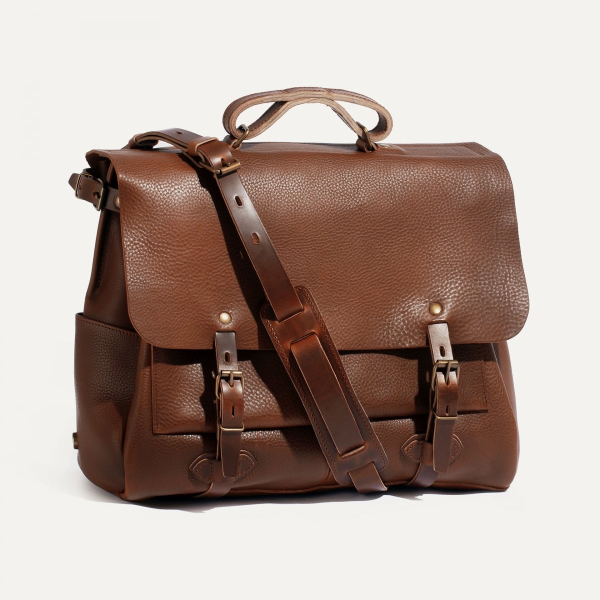 Bolso Executive Postier 48h Irving - Marrón ámbar (imagen n.º 2)
