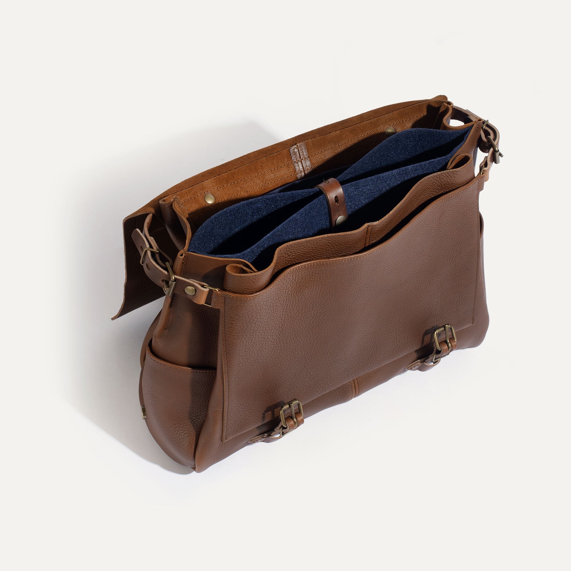 Bolso Executive Postier 48h Irving - Marrón ámbar (imagen n.º 4)