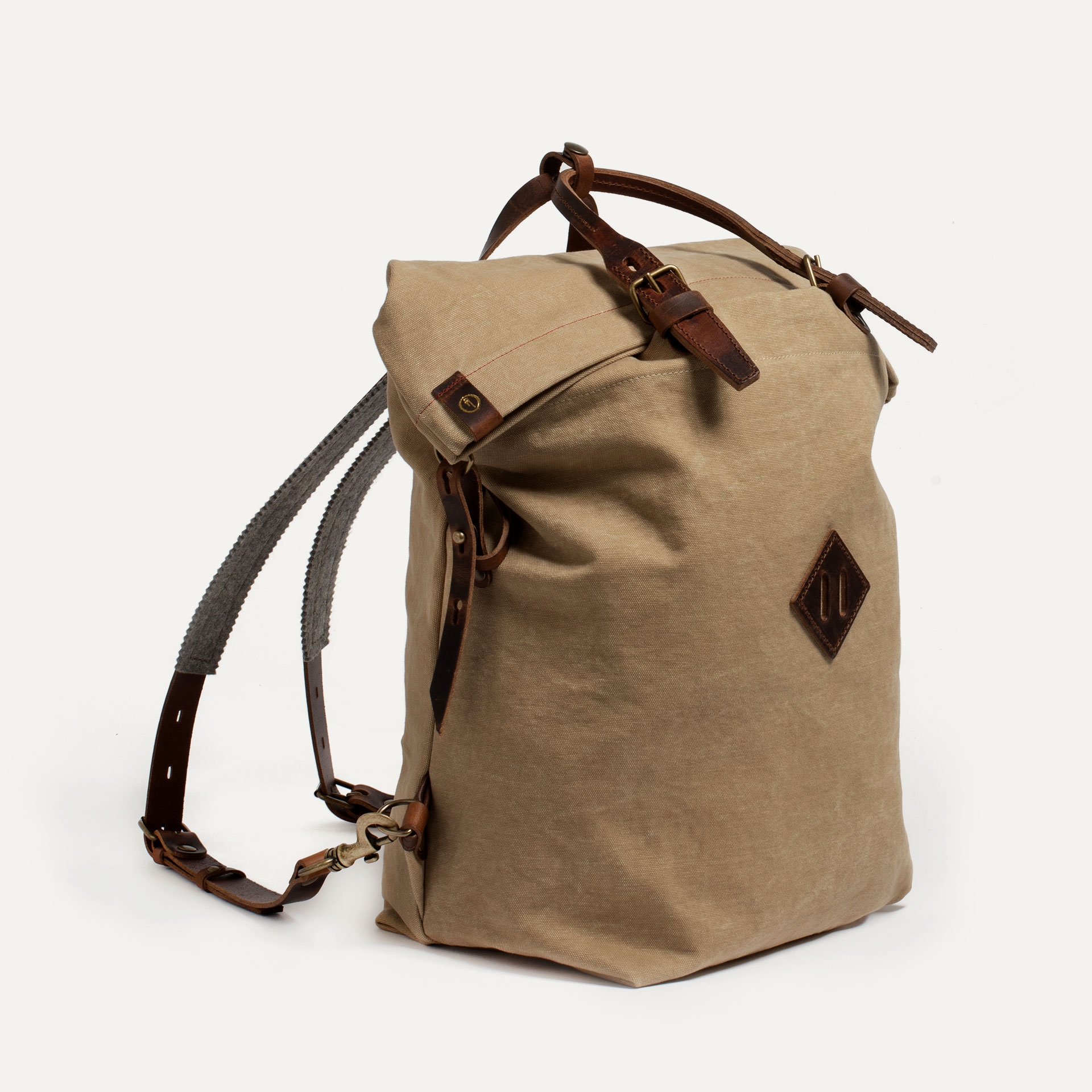 30L Woody backpack - wheat Stonewashed (image n°2)