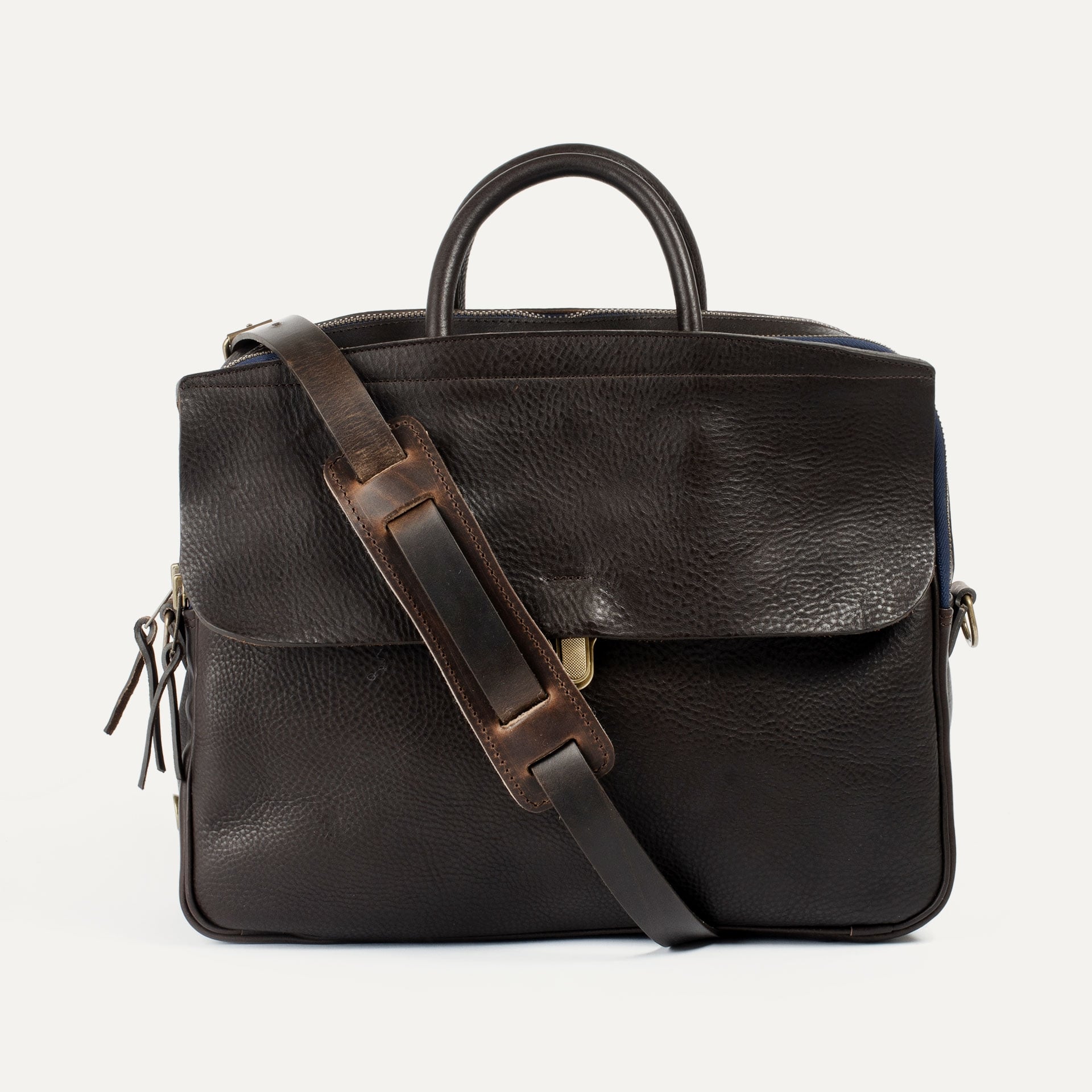 Bolso de negocios Zeppo - Marrón oscuro (imagen n.º 2)