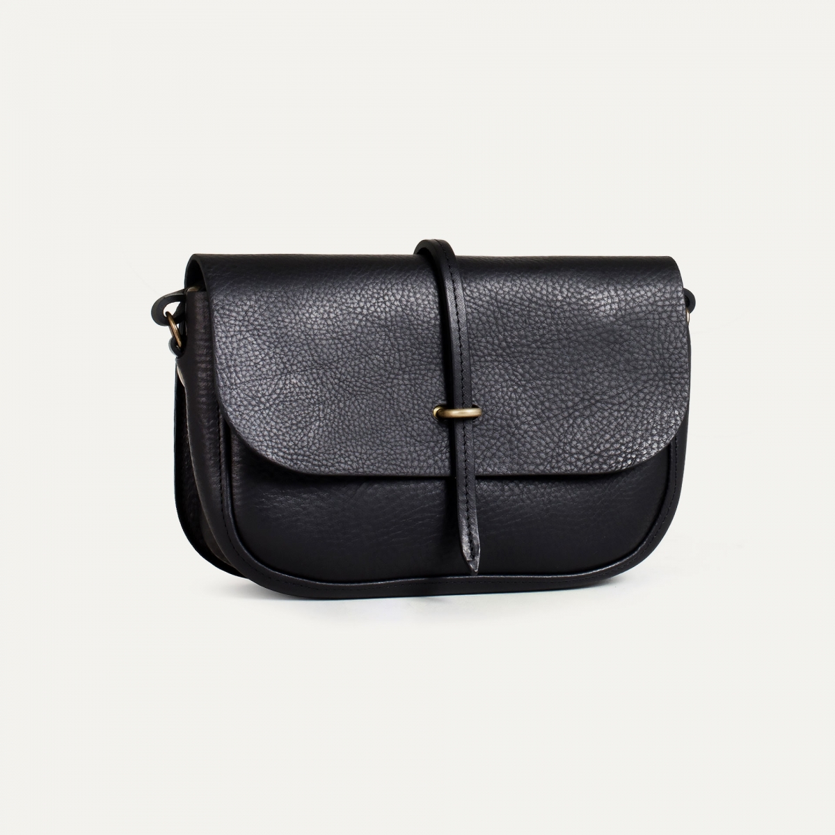 Sac postier Pastiche - Noir (image n°2)