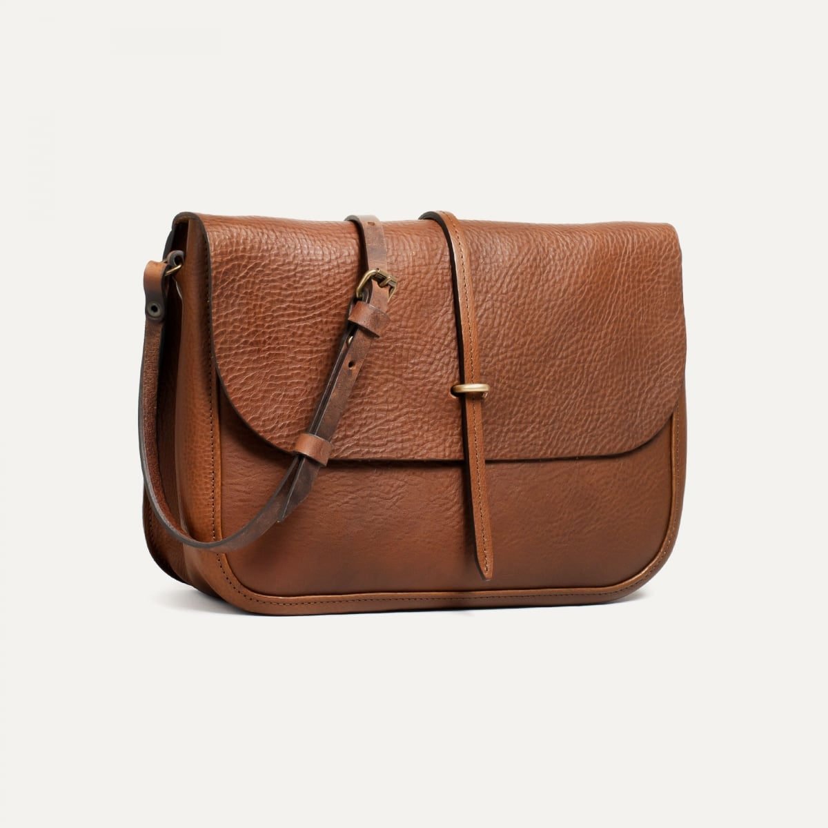 Bolso mensajero Pastel - Marrón ámbar (imagen n.º 2)
