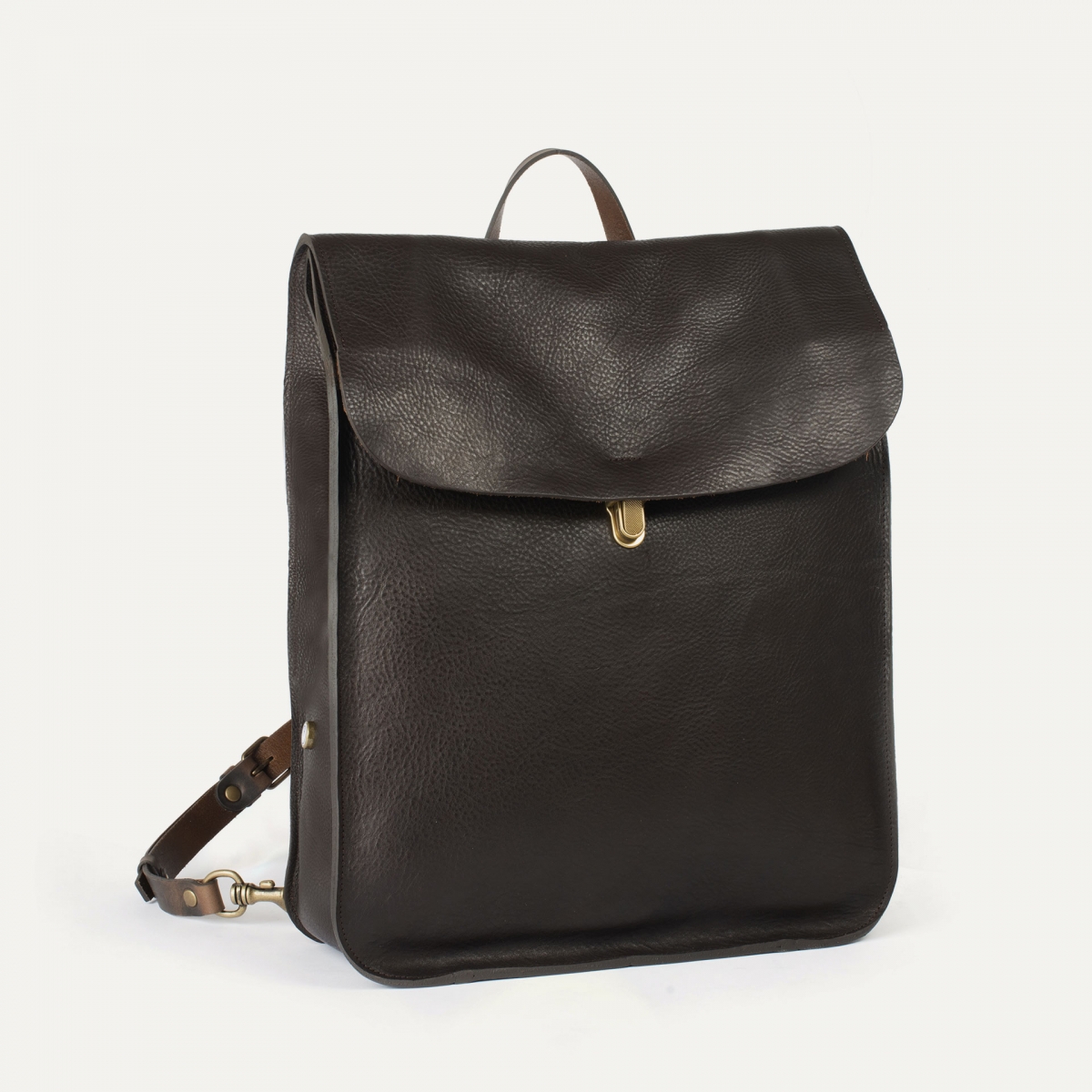Sac à dos Arlo -  Marron Brun / Ligne Epure (image n°2)
