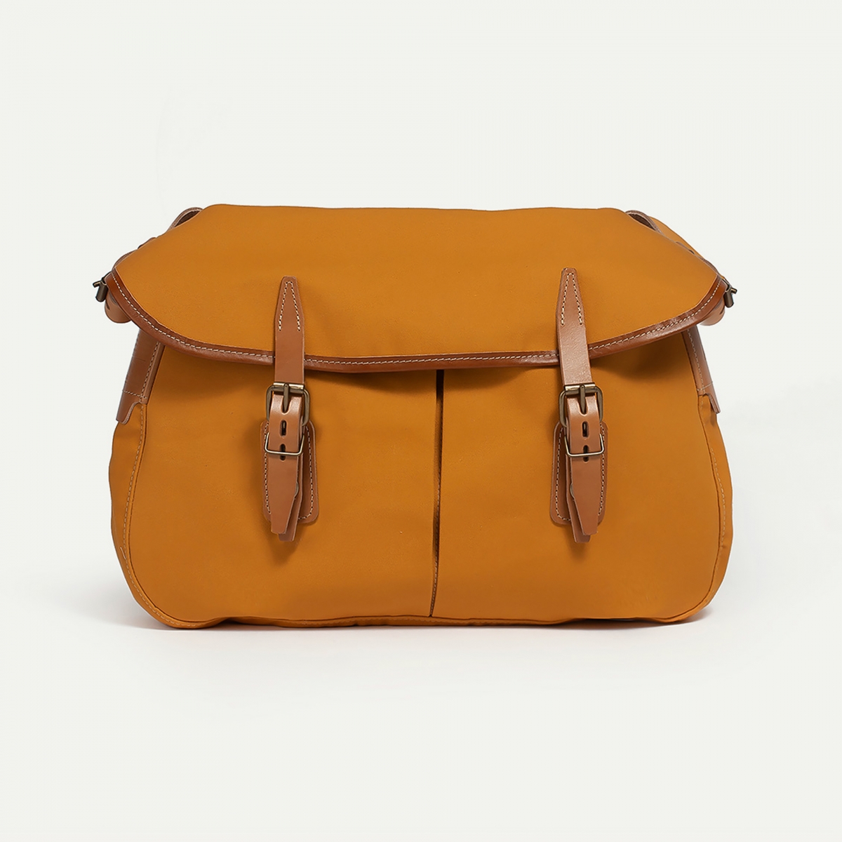 Musette M Fisherman's bag - Yellow ochre (image n°1)