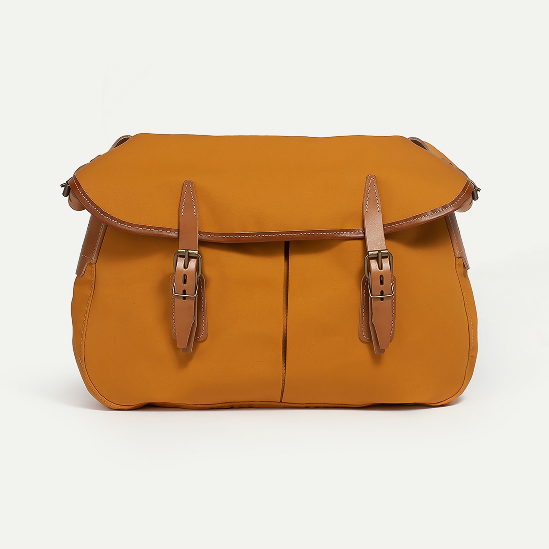 Musette M Fisherman's bag - Yellow ochre (image n°1)