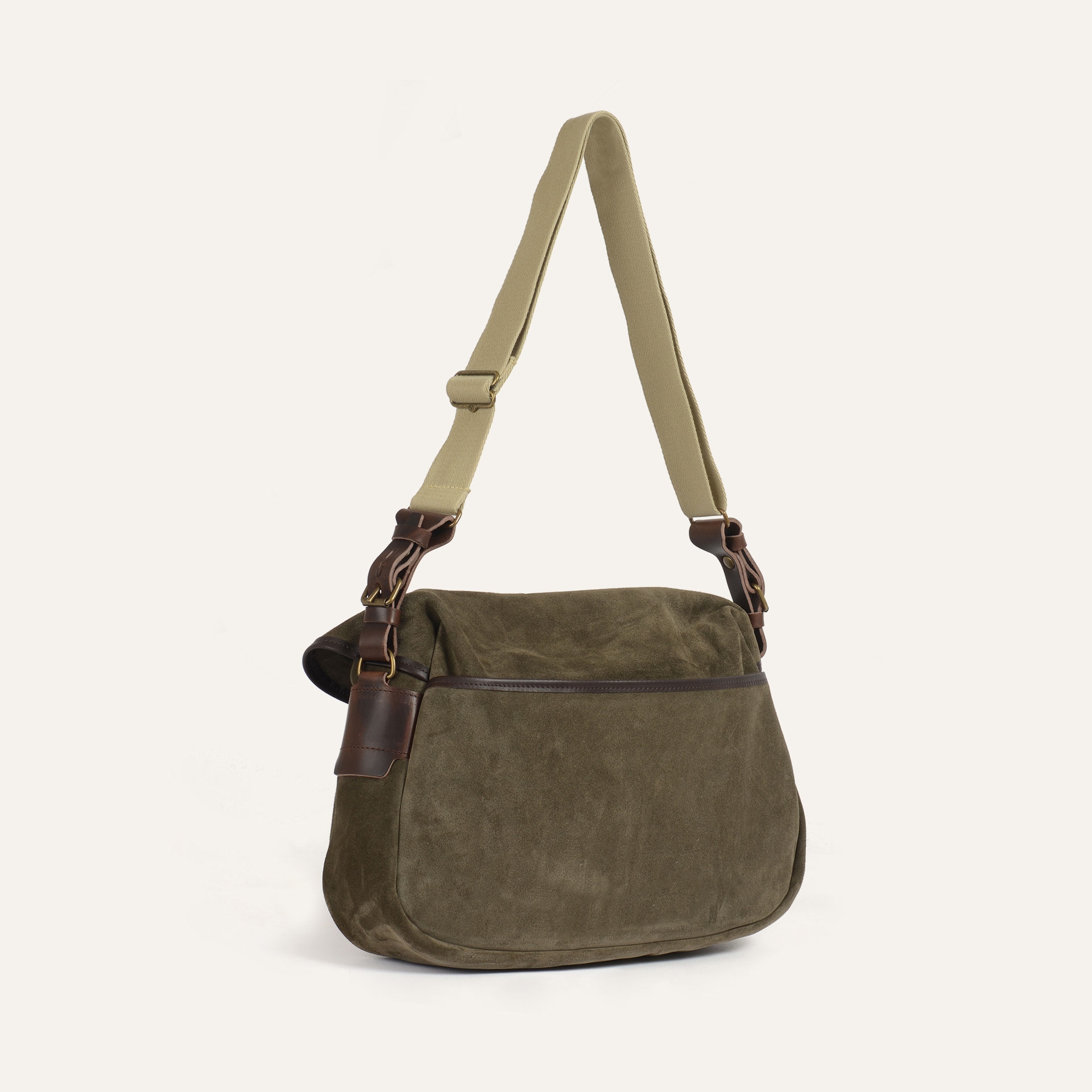 Musette des Fischers S / Veloursleder - Musk (image n°3)