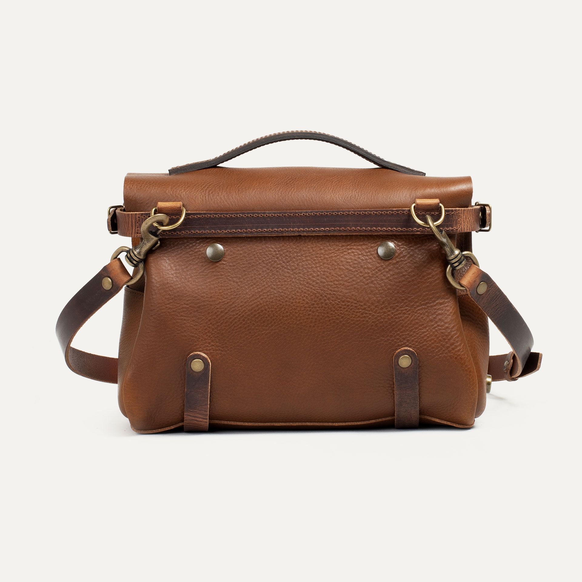 Sac Postier Eclair S - Brun ambré (image n°3)