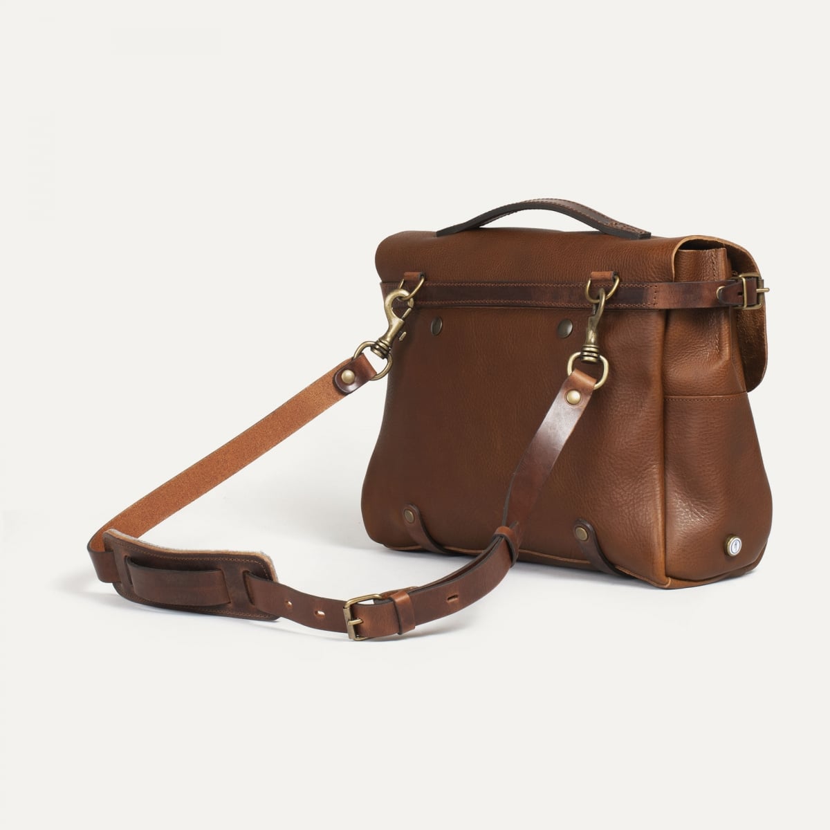 Éclair M Postman bag - Amber Brown (image n°3)