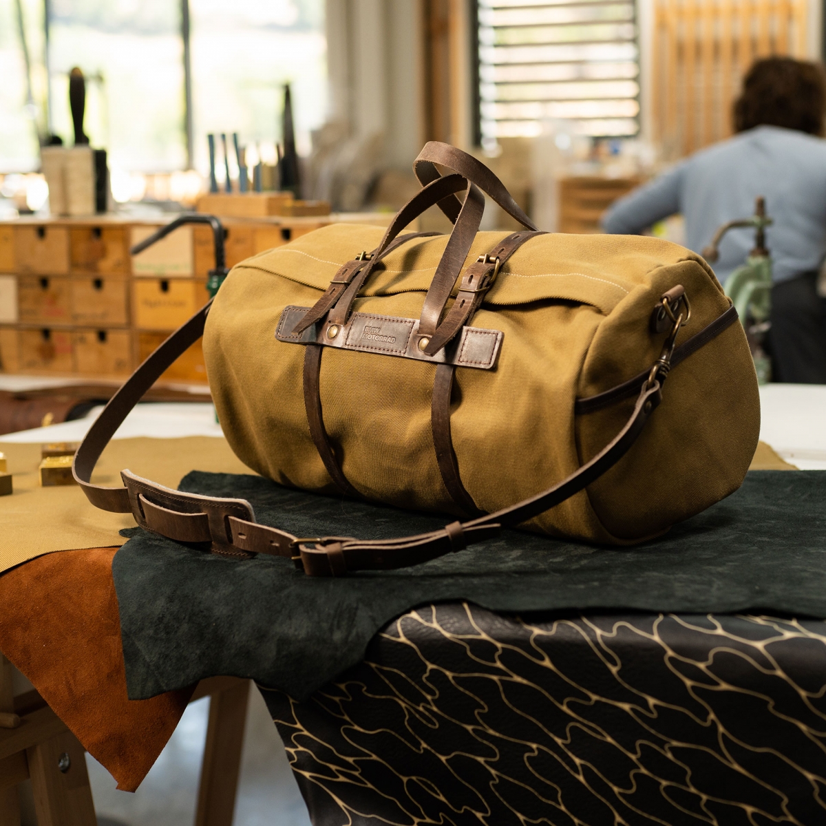 Canvas ‘Bivouac’ bag – Black / BMW Motorrad  (image n°5)