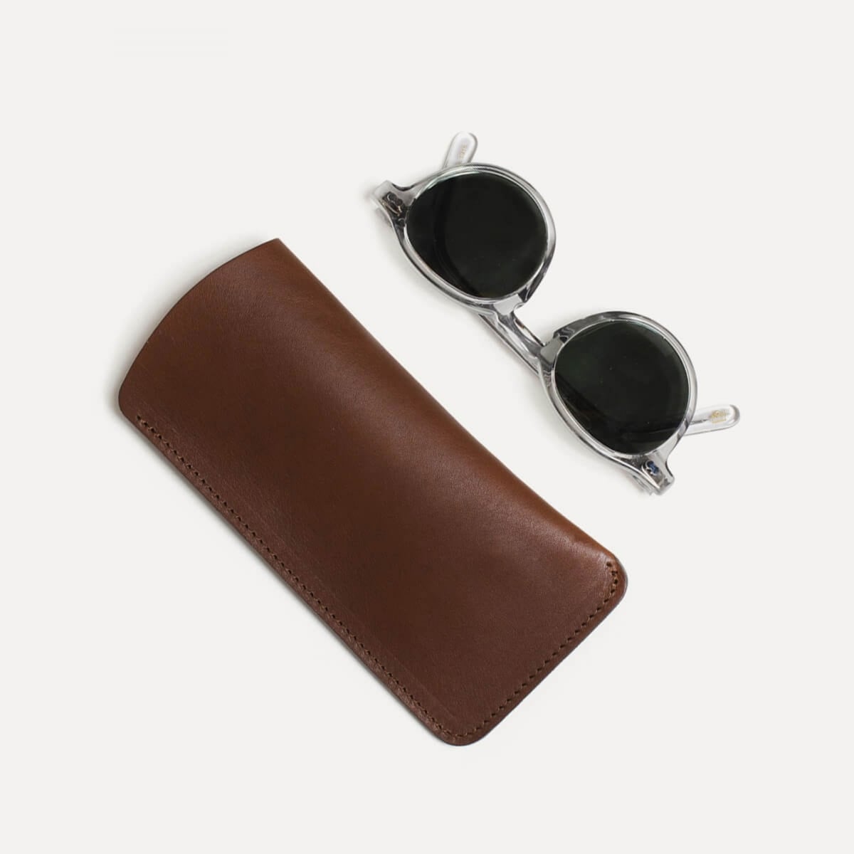 Binocle glasses case - Amber Brown (image n°3)