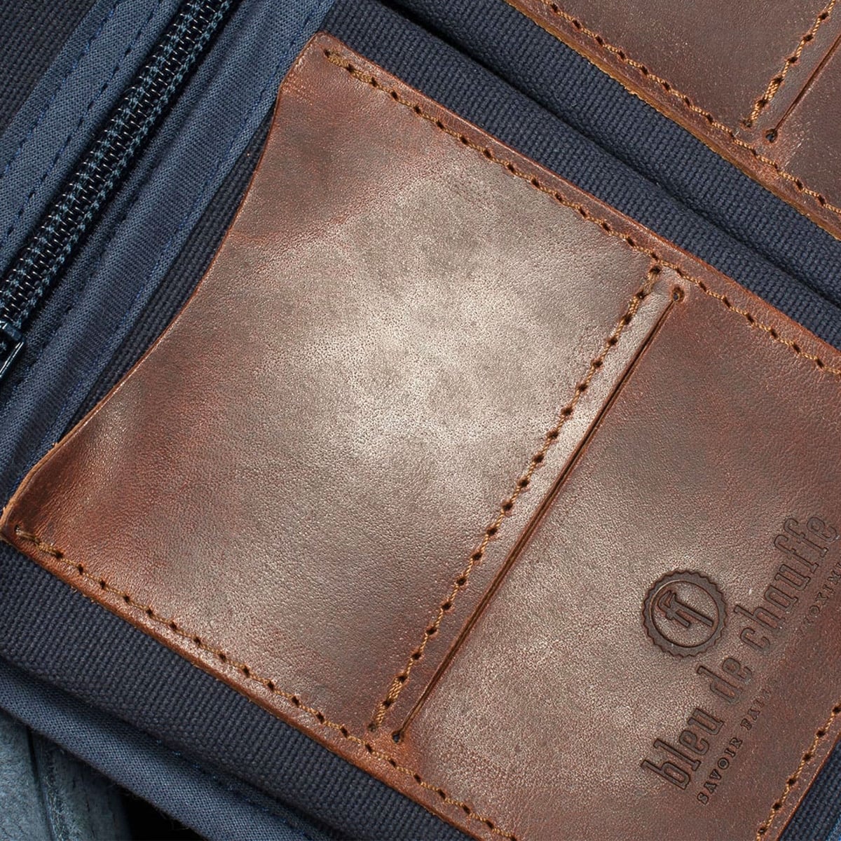 Multi compartment pocket - Blue (image n°4)