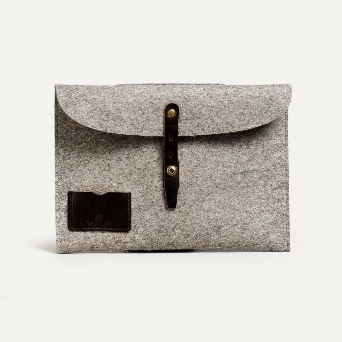 Misha Laptop 13 sleeve - Natural felt (image n°1)