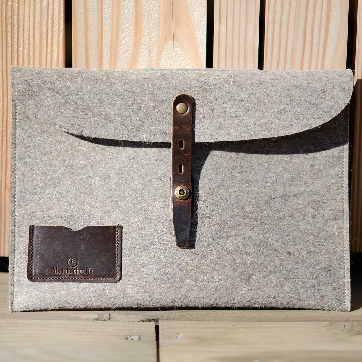Misha Laptop 13 sleeve - Natural felt (image n°4)