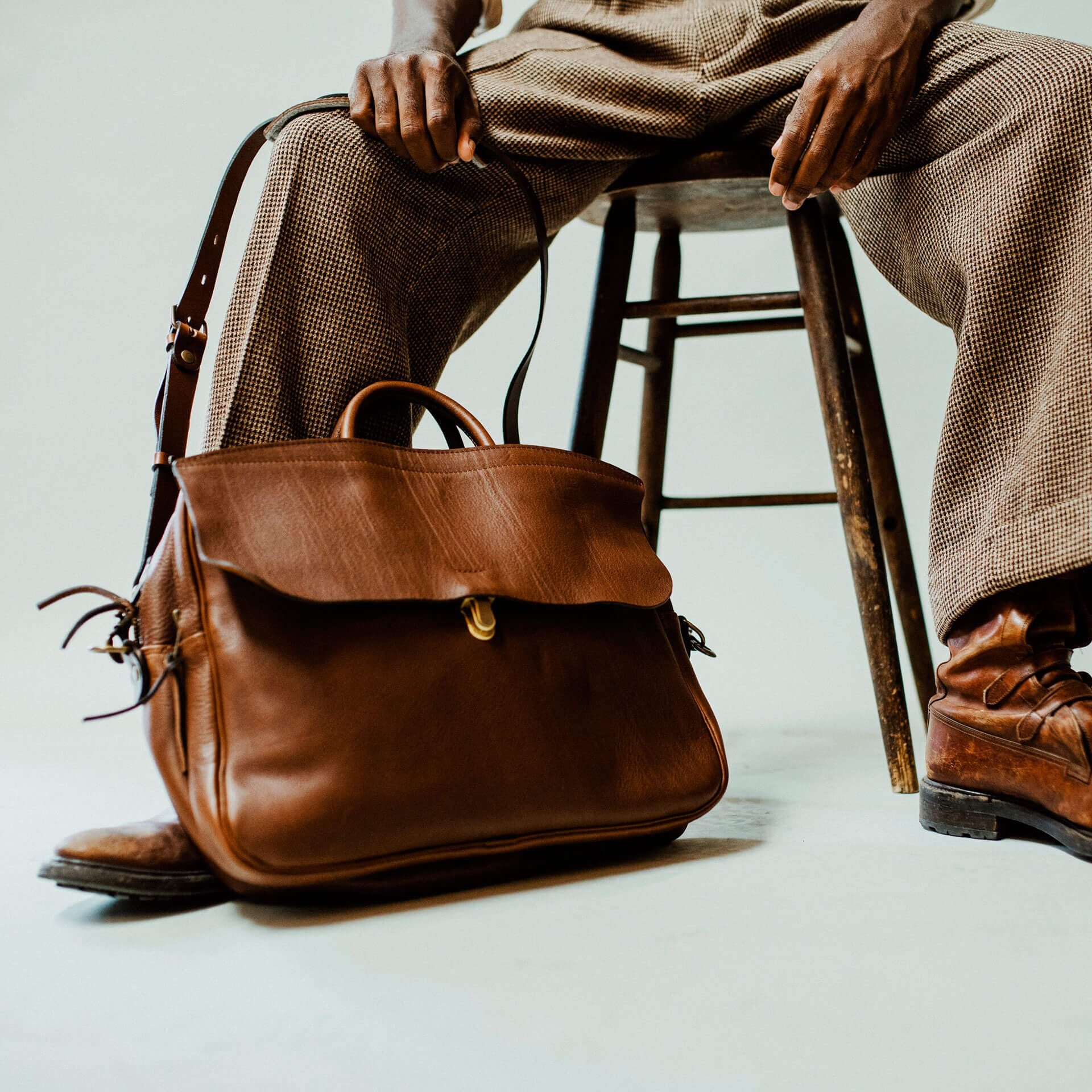 Zeppo Business bag - Amber Brown (image n°8)