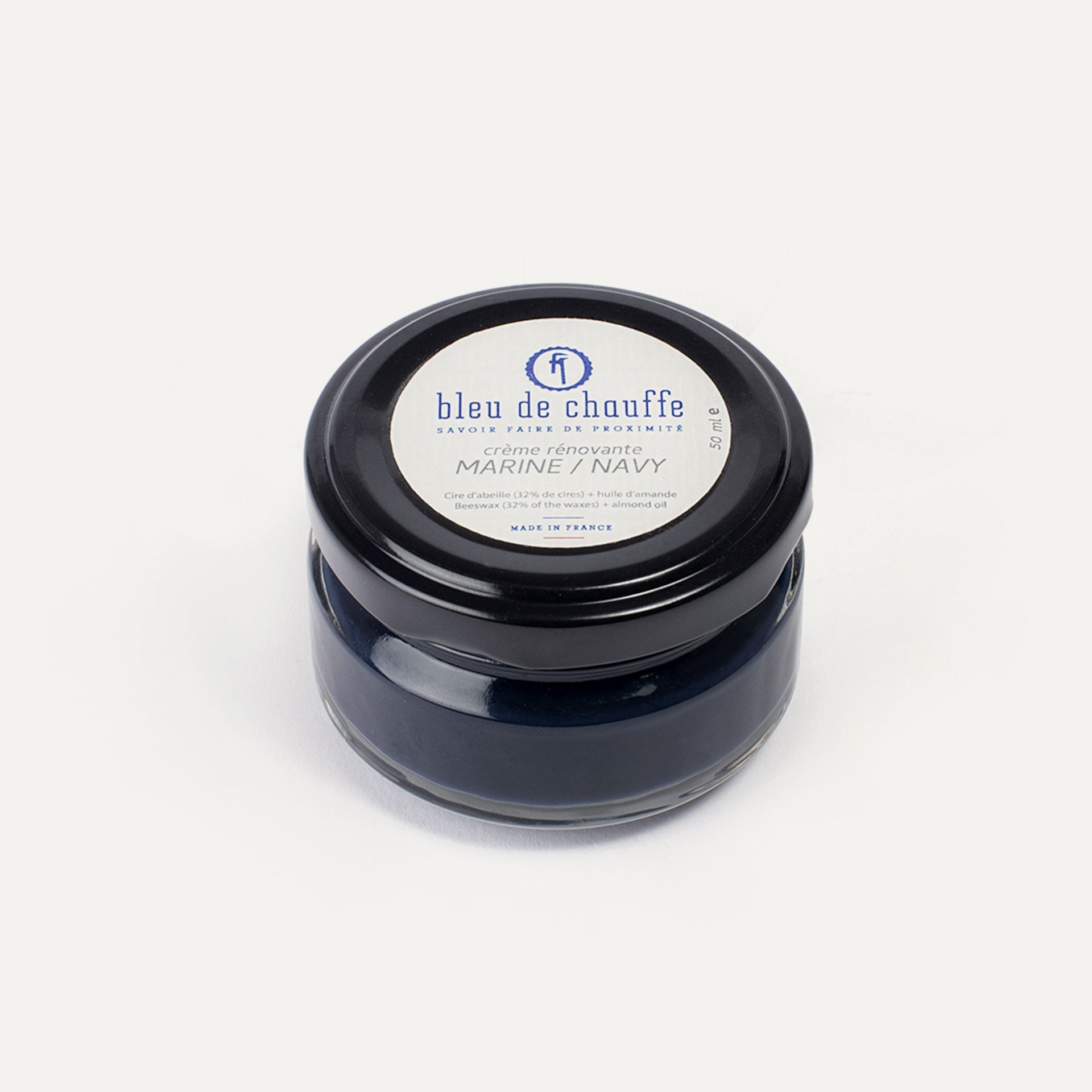 Crema / Cuero - Azul marino (imagen n.º 2)