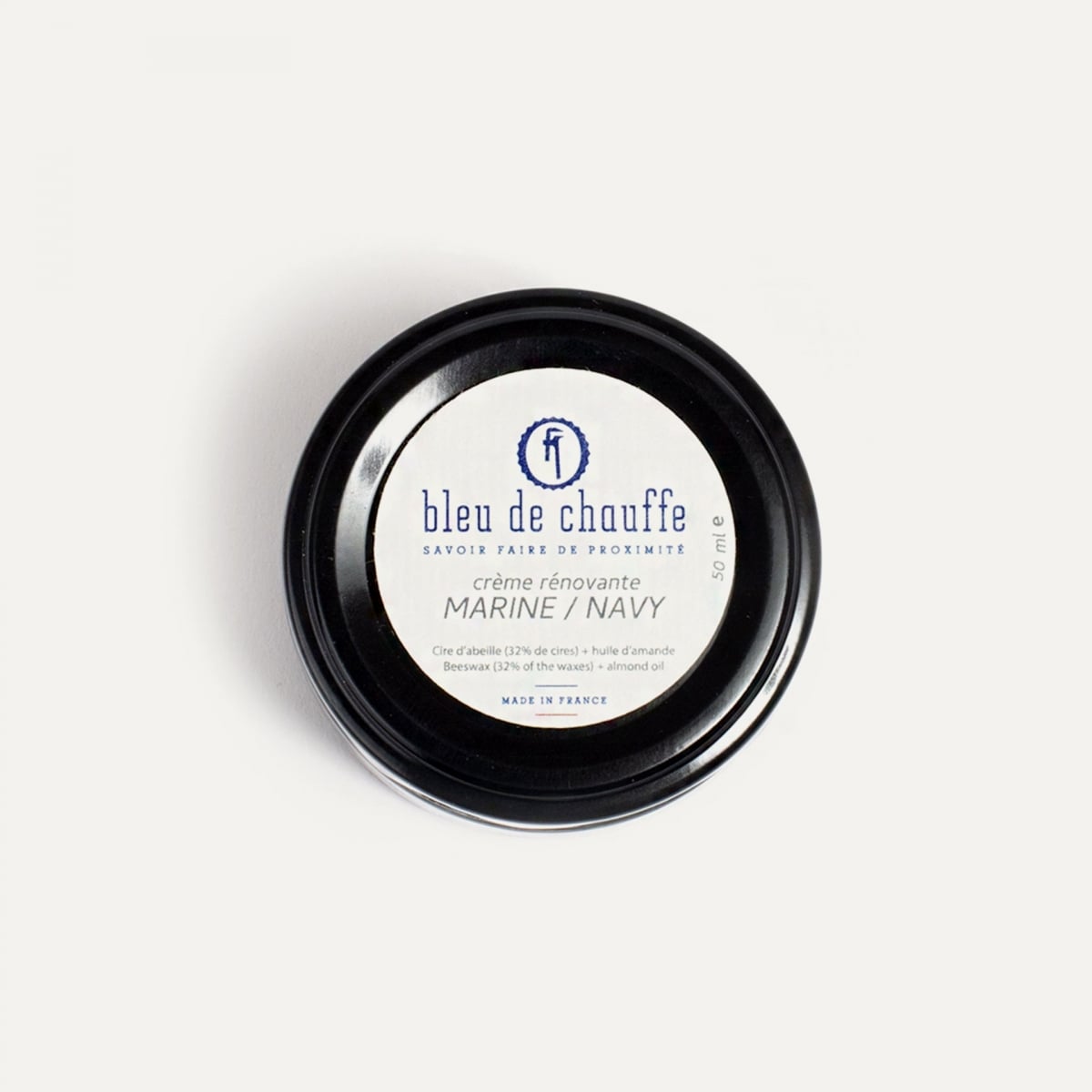 Crema / Cuero - Azul marino (imagen n.º 1)