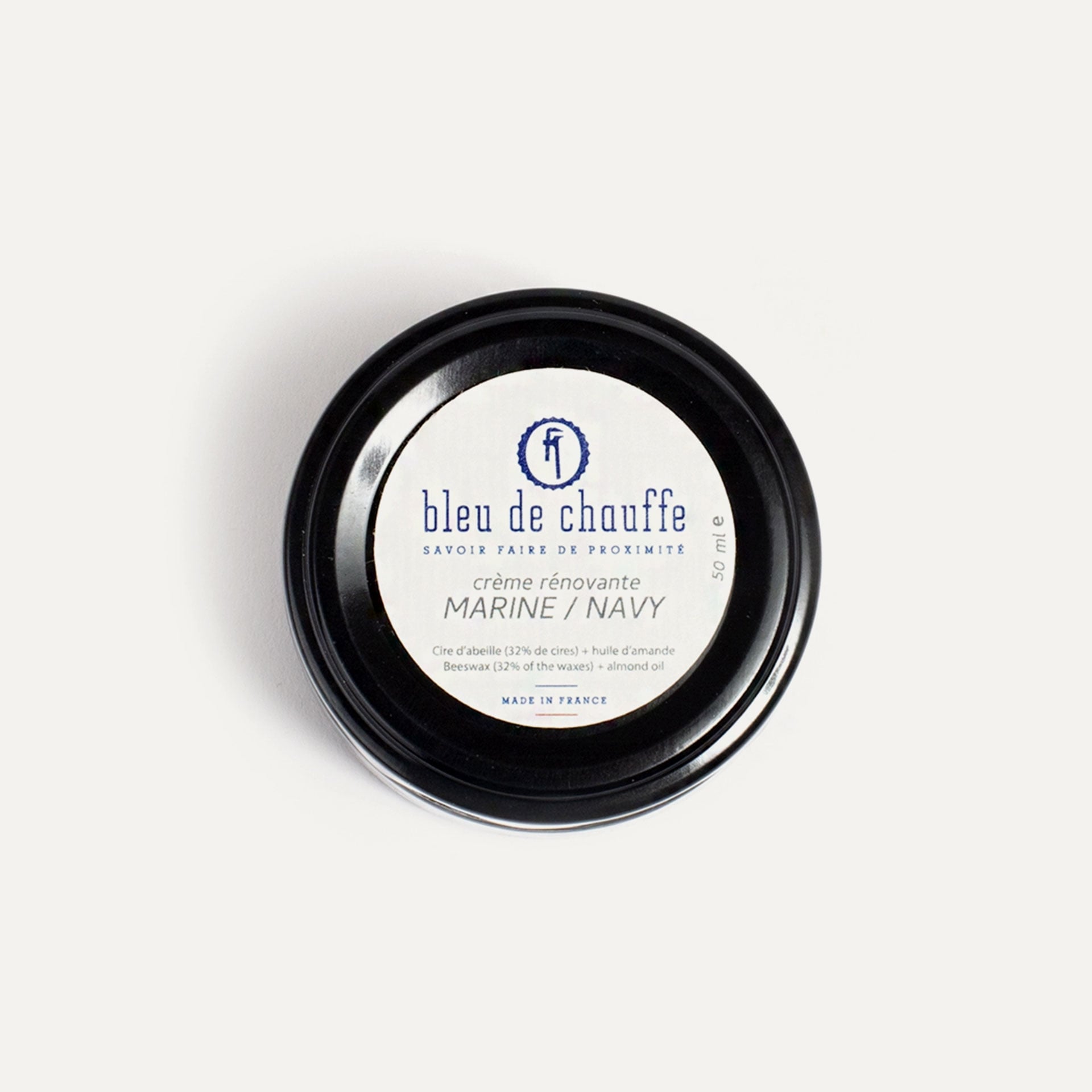 Crema / Cuero - Azul marino (imagen n.º 1)