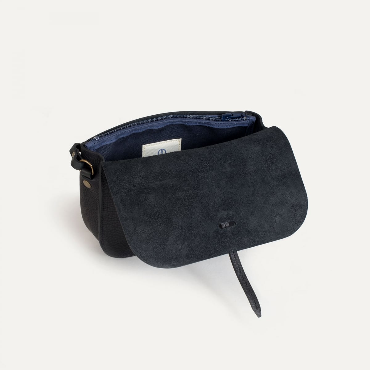 Sac postier Pastiche - Noir (image n°4)