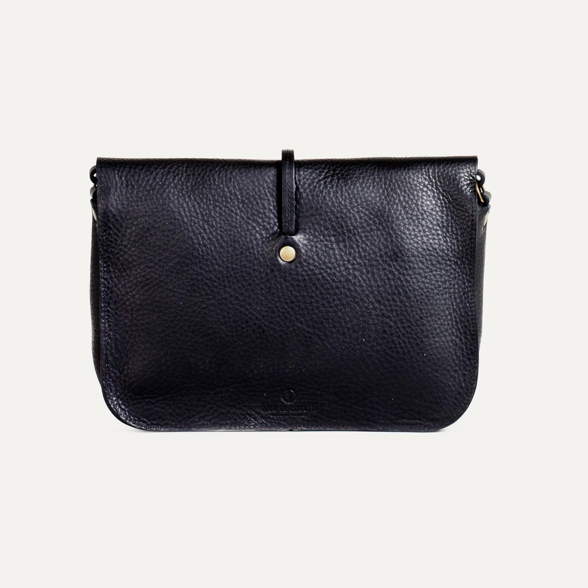 Pastel postman bag / handbag - Black (image n°3)