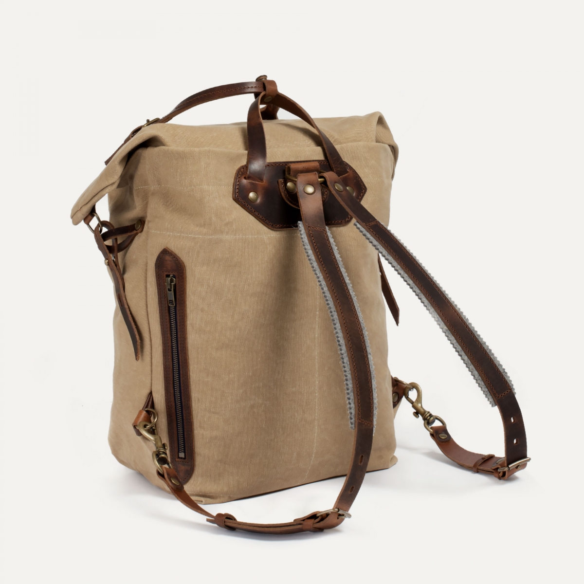 30L Woody backpack - wheat Stonewashed (image n°3)