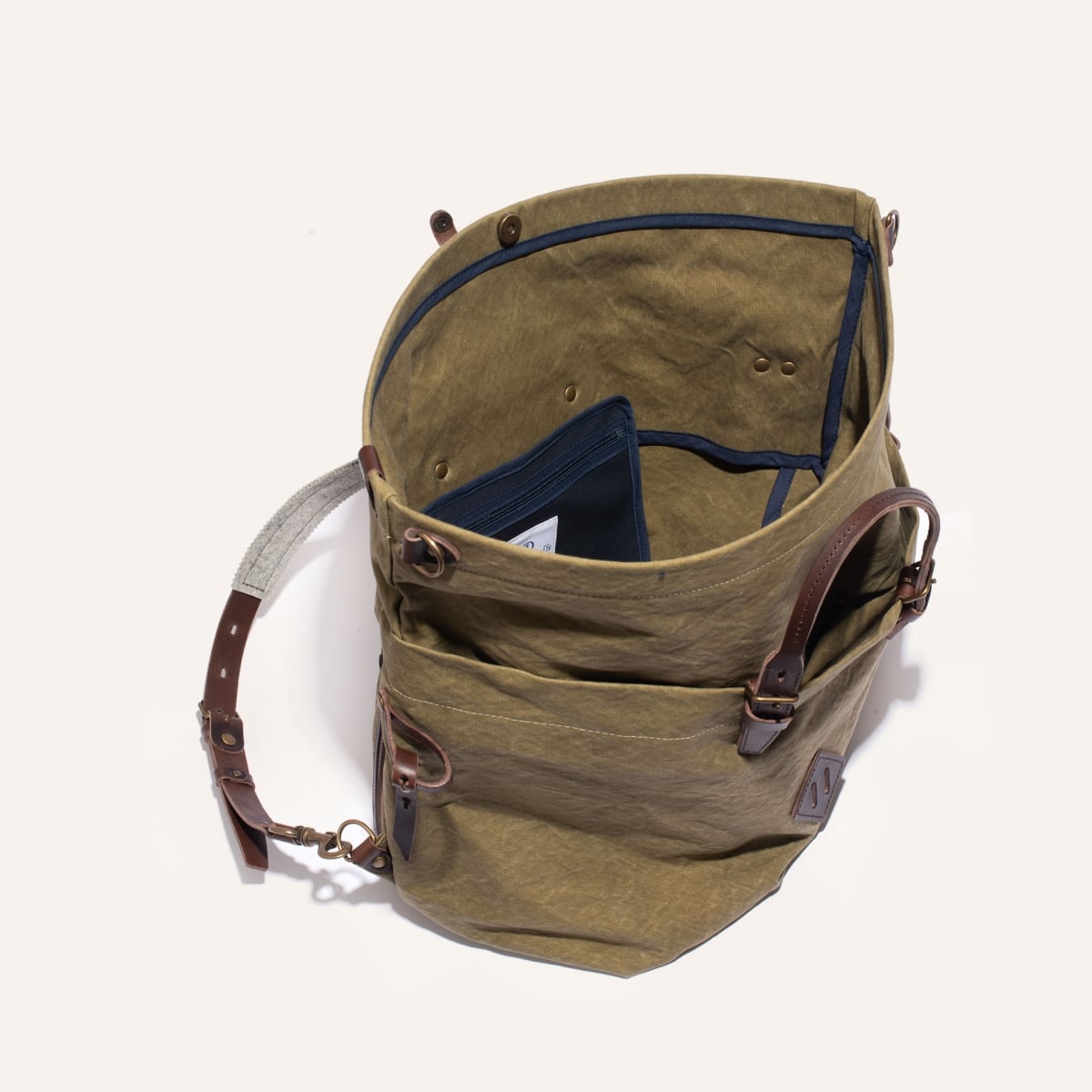 Mochila Woody L - Caqui lavado a la piedra (imagen n.º 4)