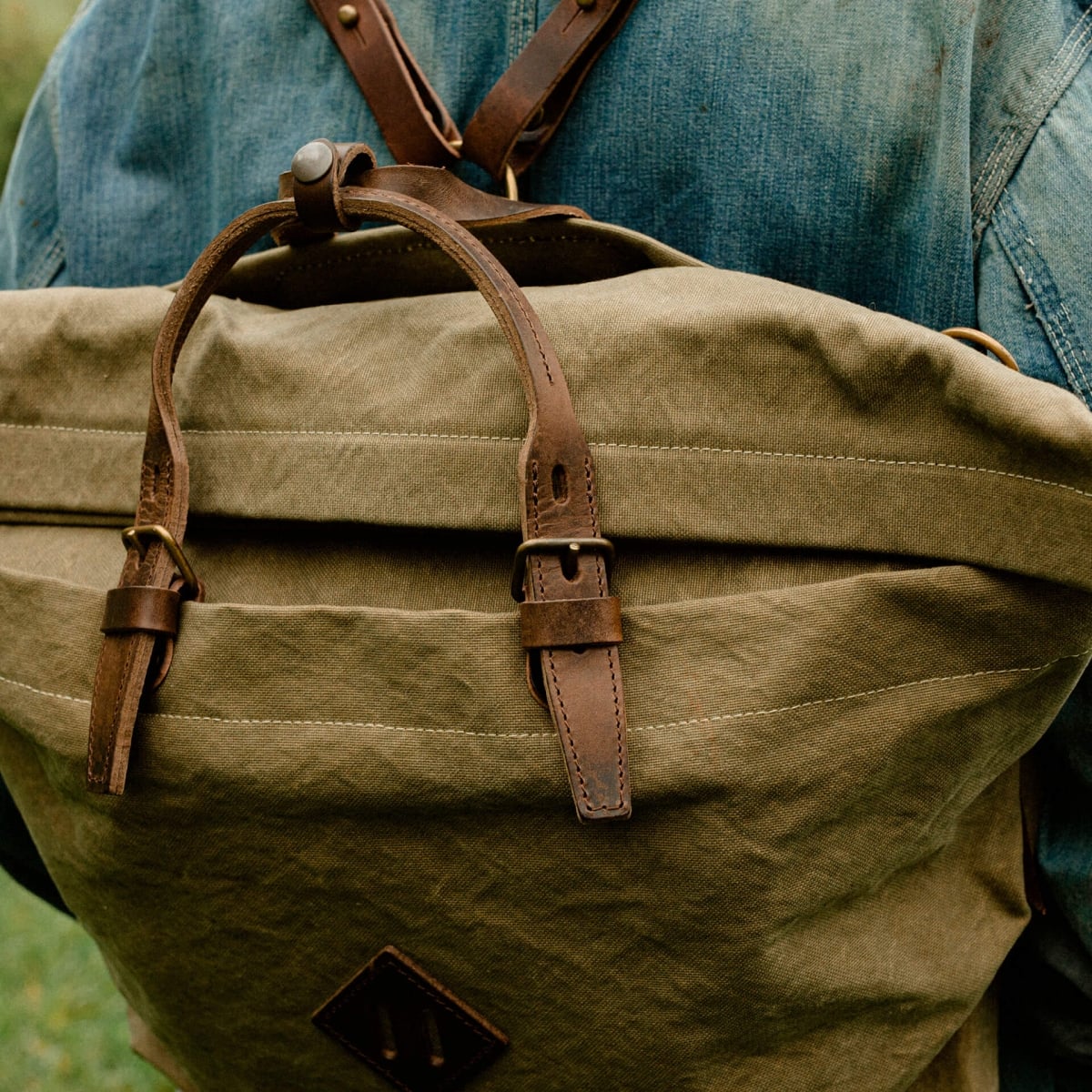 Mochila Woody L - Caqui lavado a la piedra (imagen n.º 6)