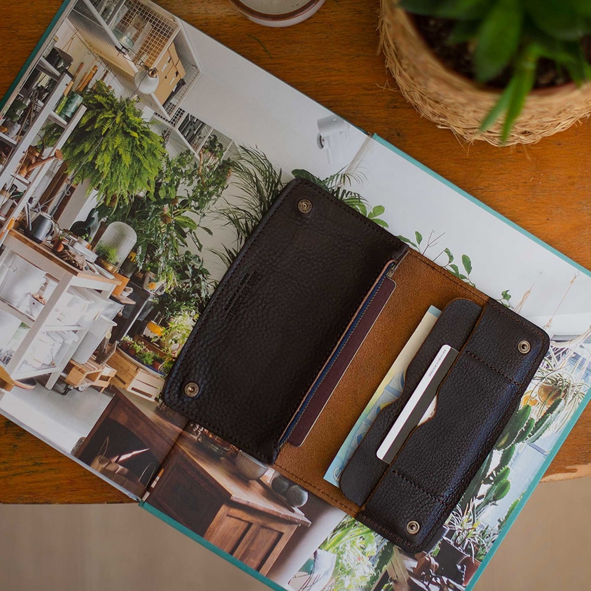 Maltese wallet - Dark Brown (image n°5)