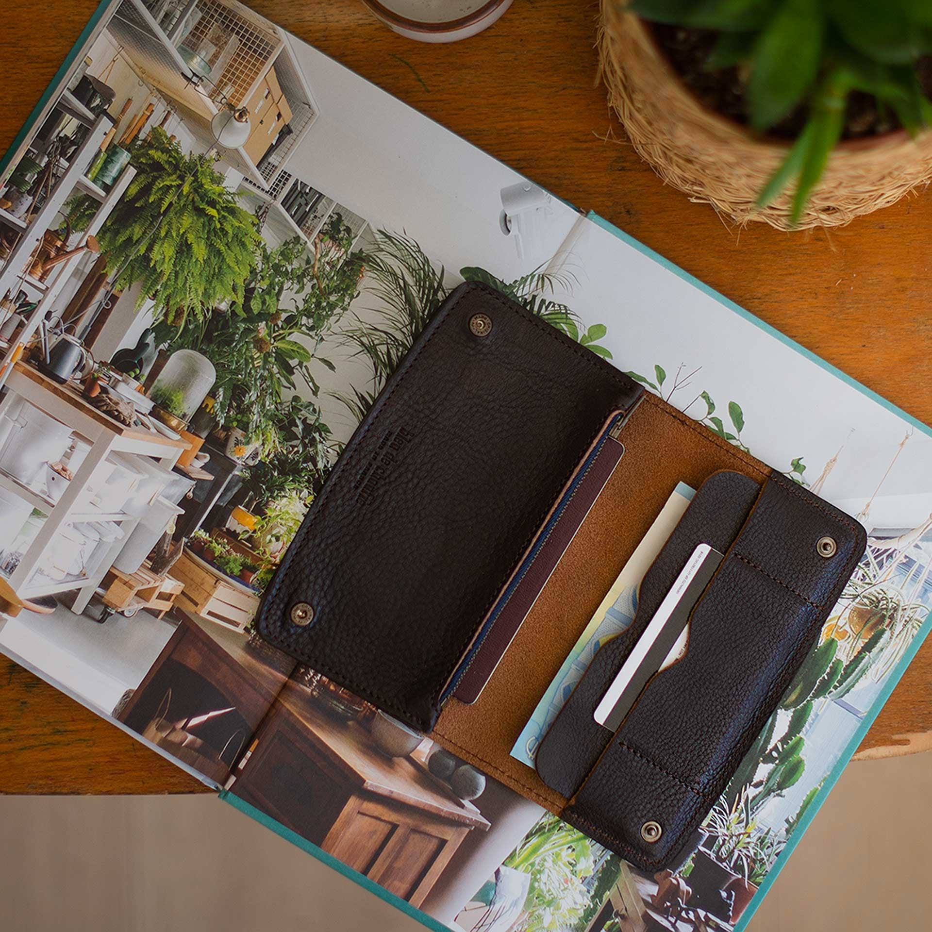 Maltese wallet - Dark Brown (image n°5)