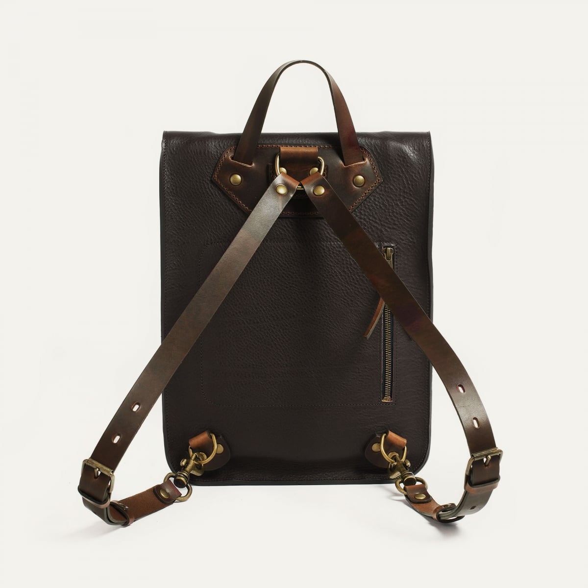 Puncho backpack - Dark Brown (image n°2)