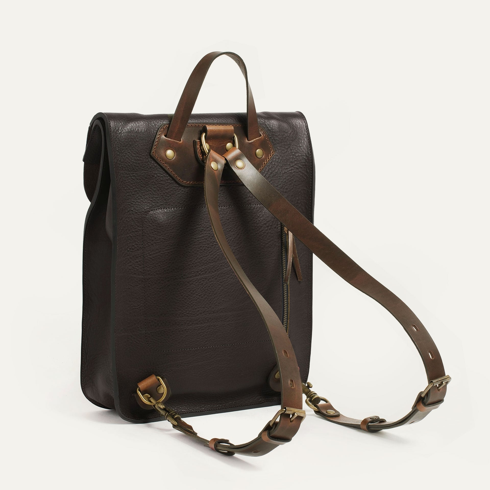 Puncho backpack - Dark Brown (image n°3)