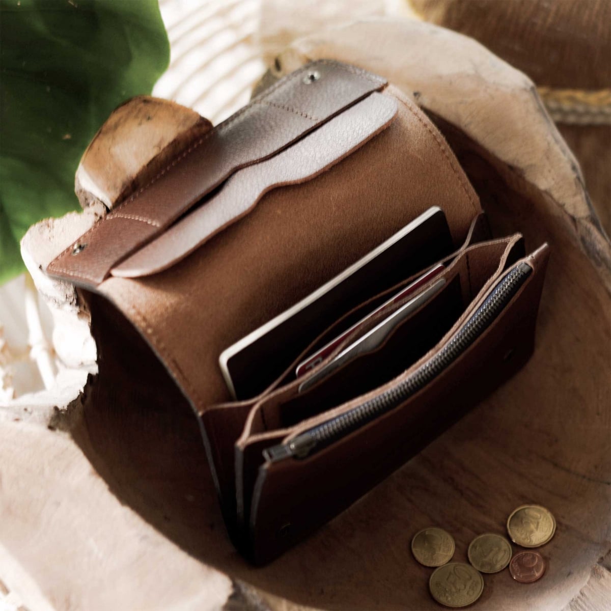 Maltese wallet - Amber Brown (image n°6)