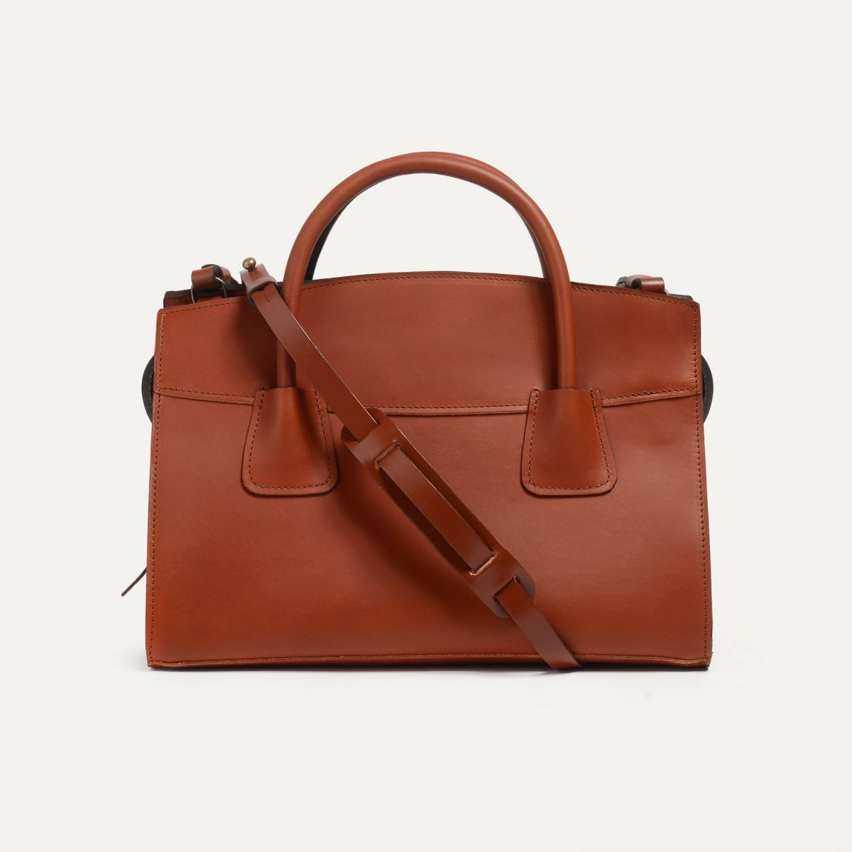 Origami M Zipped Tote - Rust (image n°1)