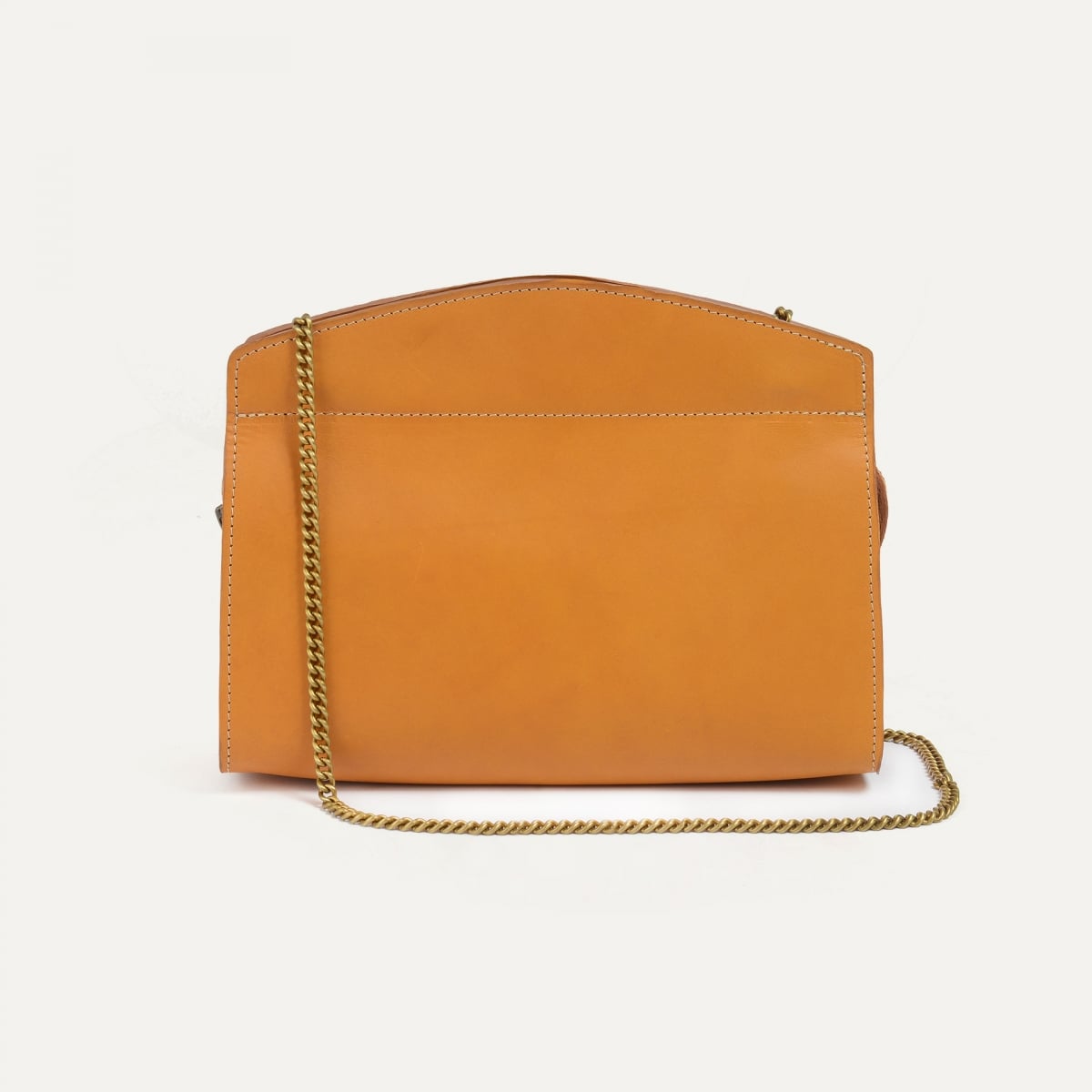 Origami S Zipped clutch bag - Honey (image n°3)