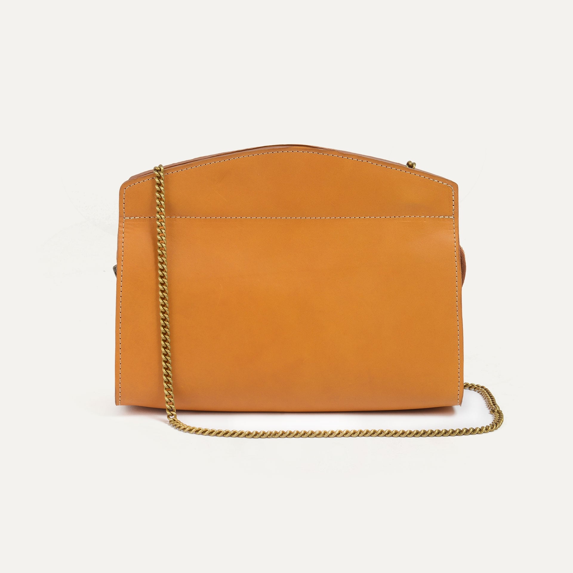 Origami S Zipped clutch bag - Honey (image n°3)