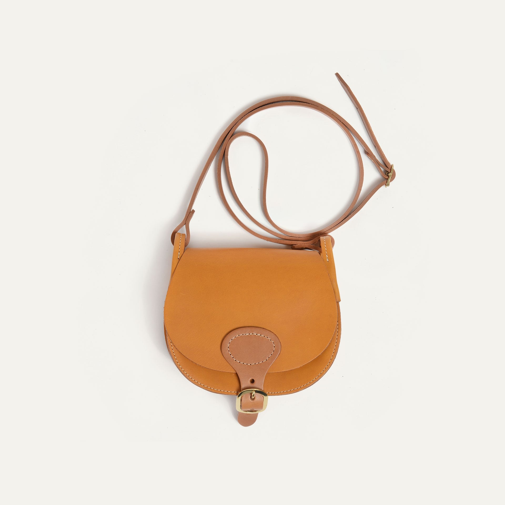 Diane S Gibecière bag - Honey (image n°4)