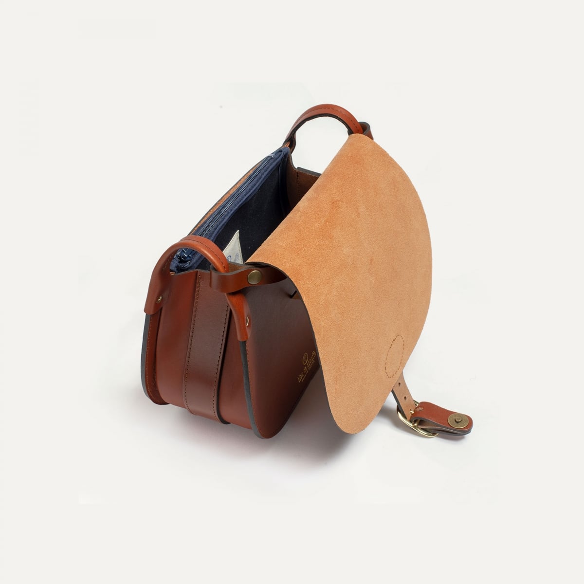 Gibecière Diane L - Cognac/Rust (image n°4)