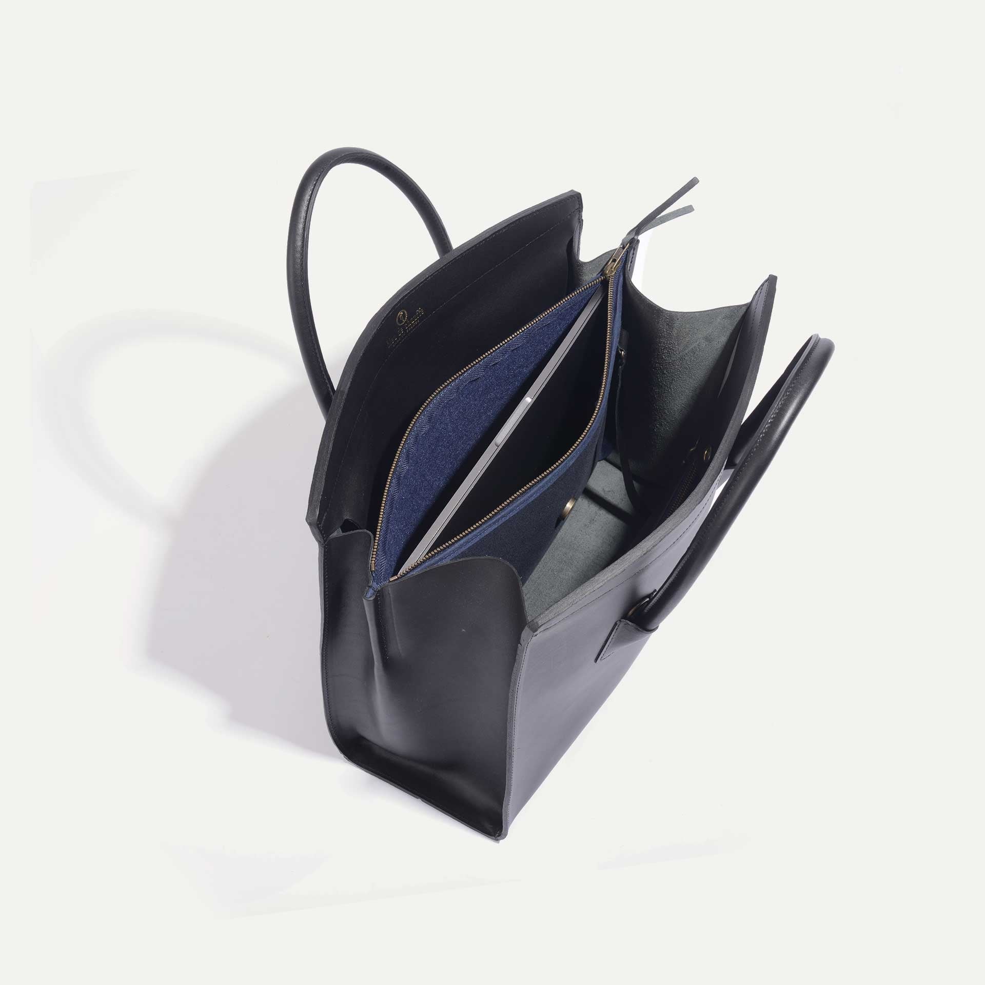 Dalva business Tote - Black (image n°2)