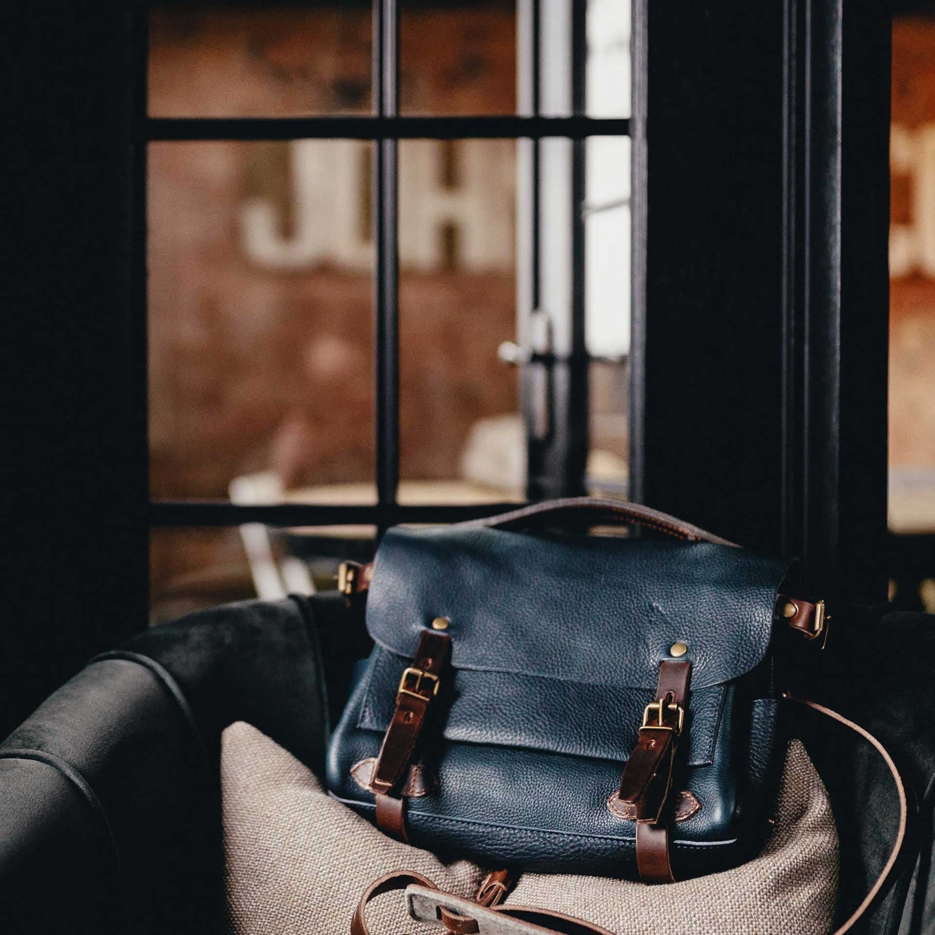 Sac Postier Eclair S - Bleu Marin (image n°5)