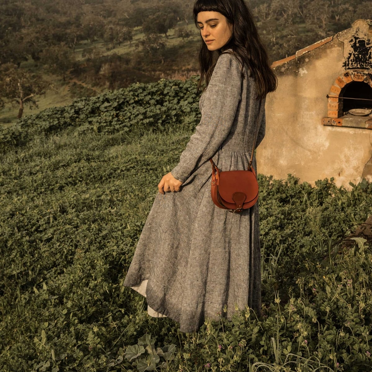 Diane S Gibecière bag - Rust (image n°7)