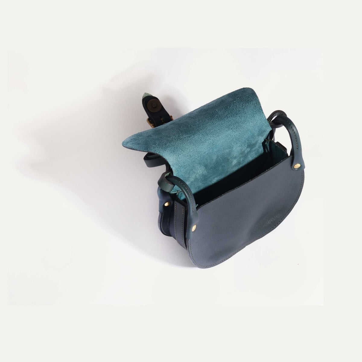 Diane S Gibecière bag - Peacock blue (image n°4)