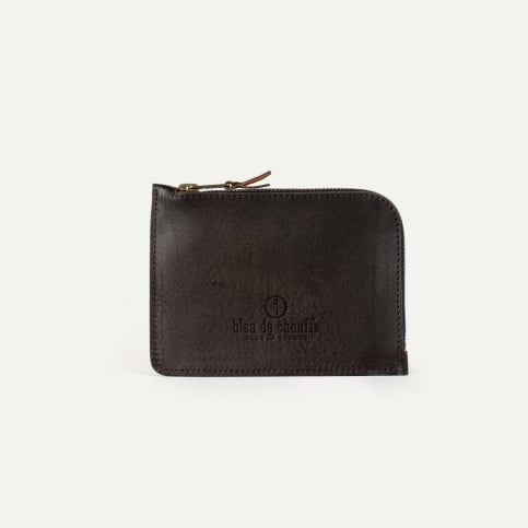 Porte monnaie zippé As / M - Marron Brun