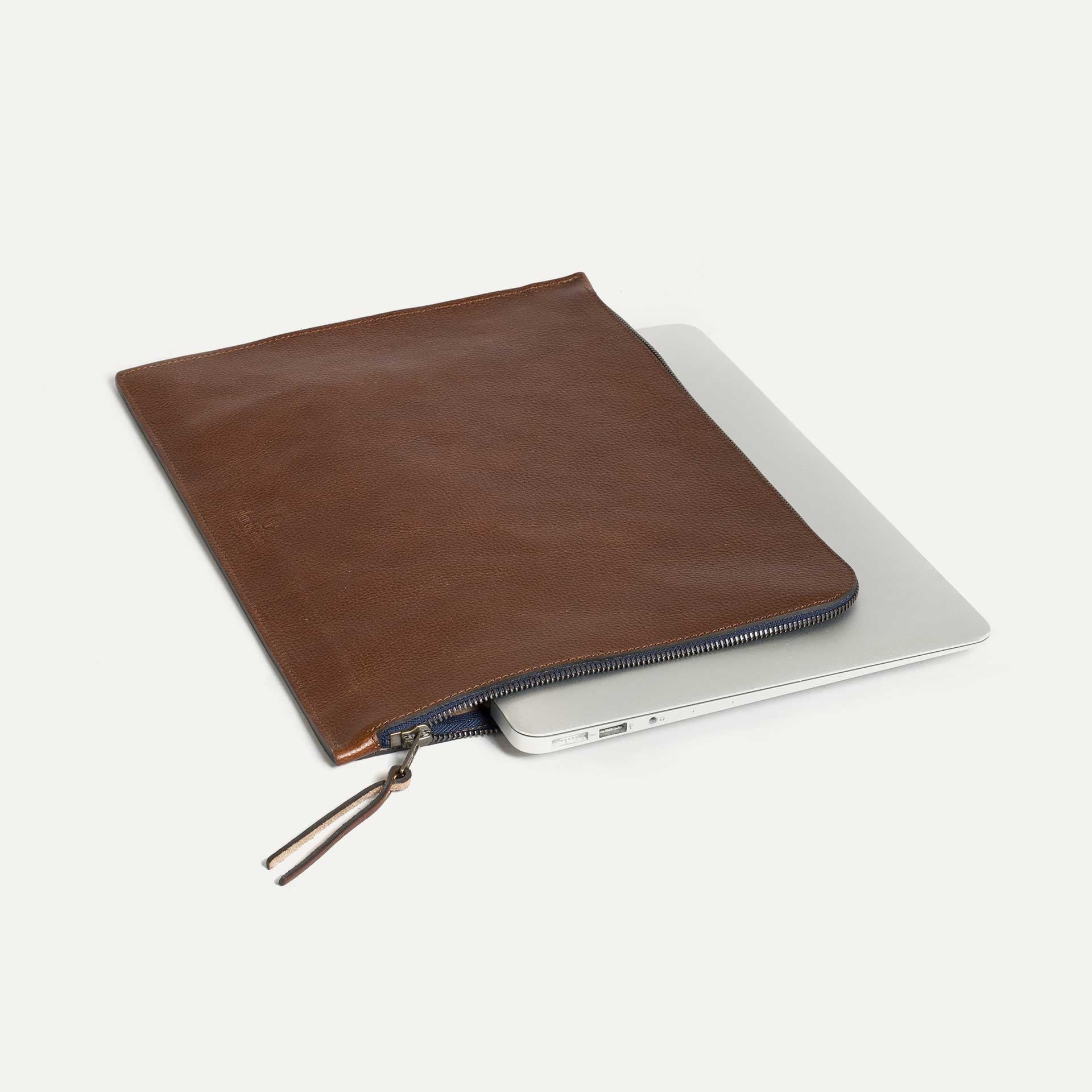 Jim Laptop sleeve 13” - Amber Brown (image n°1)