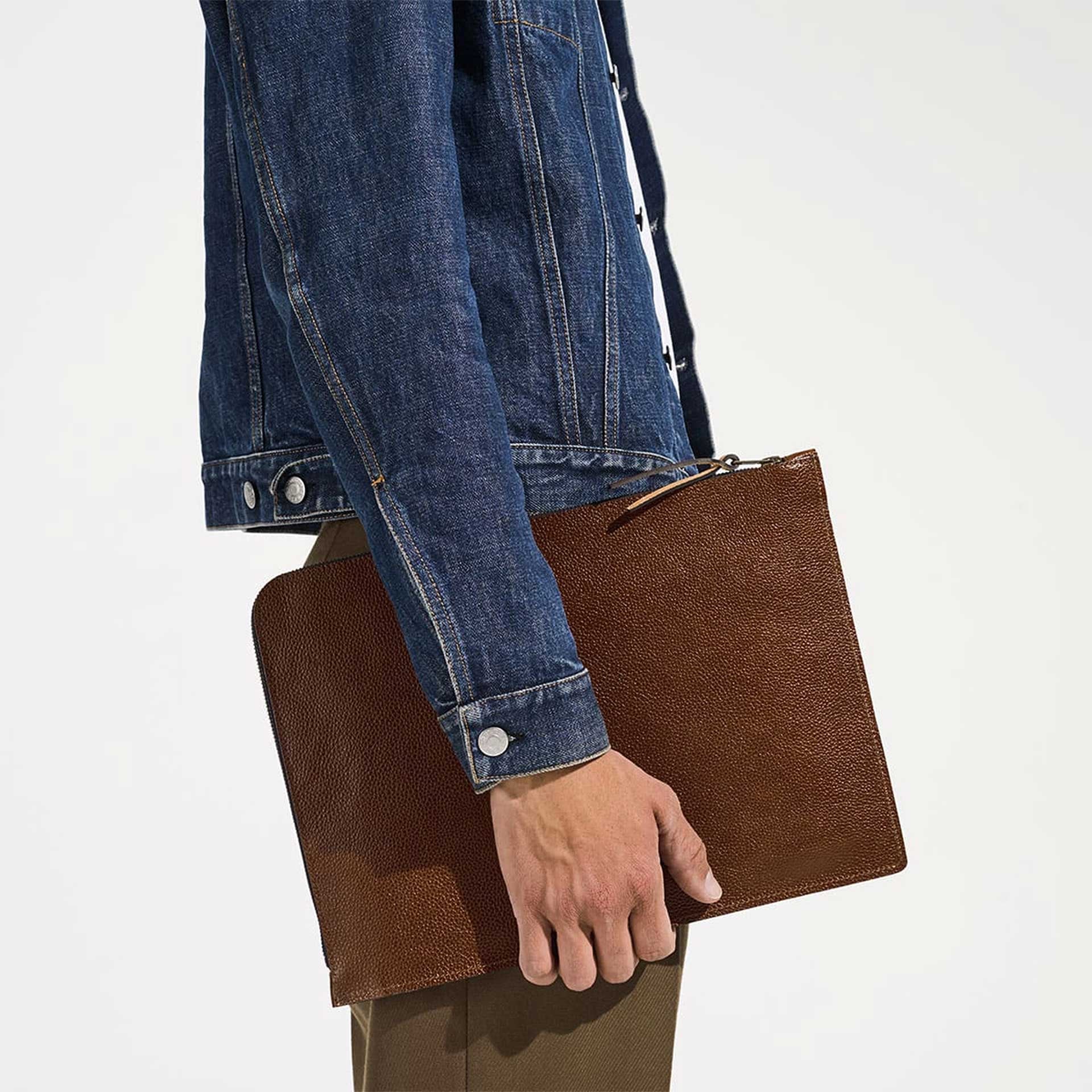 Jim Laptop sleeve 13” - Amber Brown (image n°5)