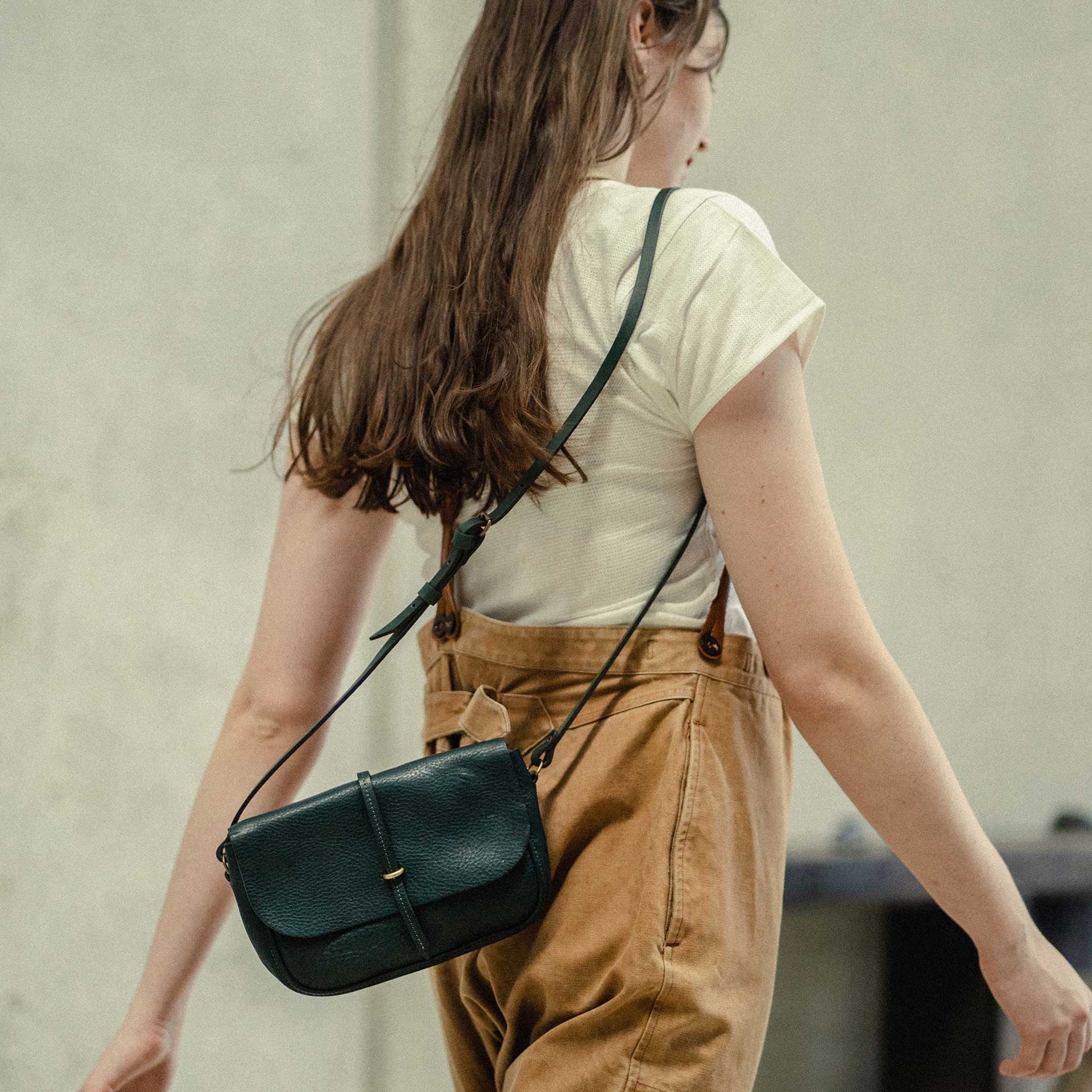 Pastiche postman bag / handbag - Black (image n°5)