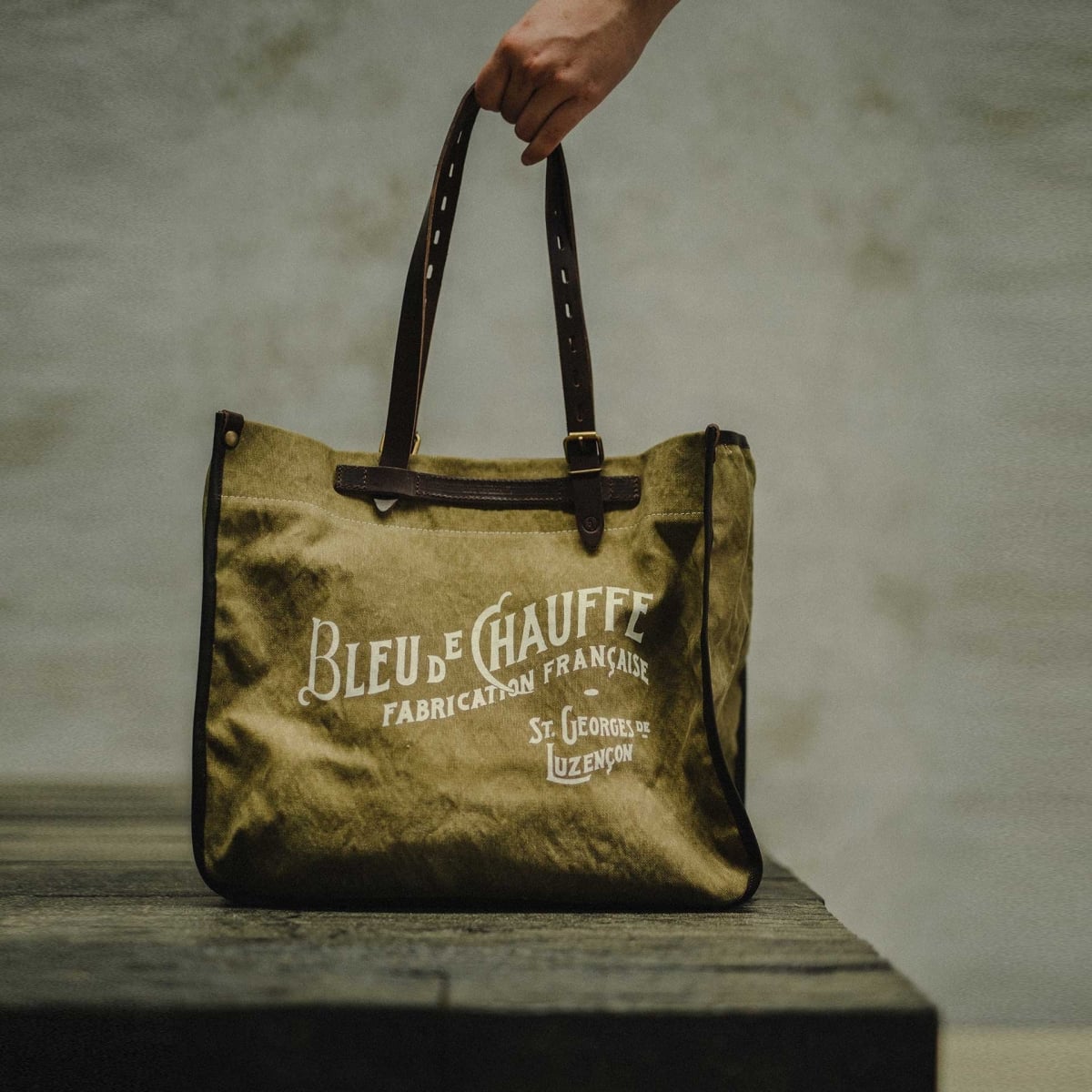 Bazar tote bag - Khaki US Stonewashed (image n°6)