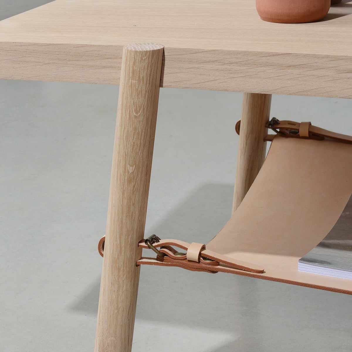 TABLE BASSE AMAC - Bleu de Chauffe x Drugeot Manufacture   (image n°6)