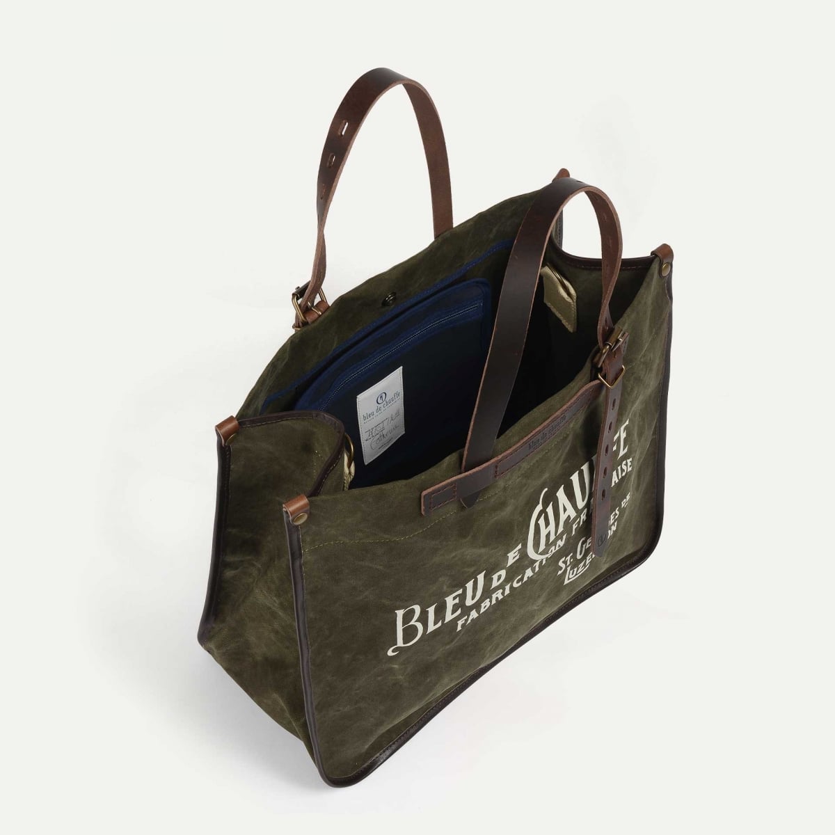 Bazar tote bag - Dark Khaki stonewashed (image n°5)