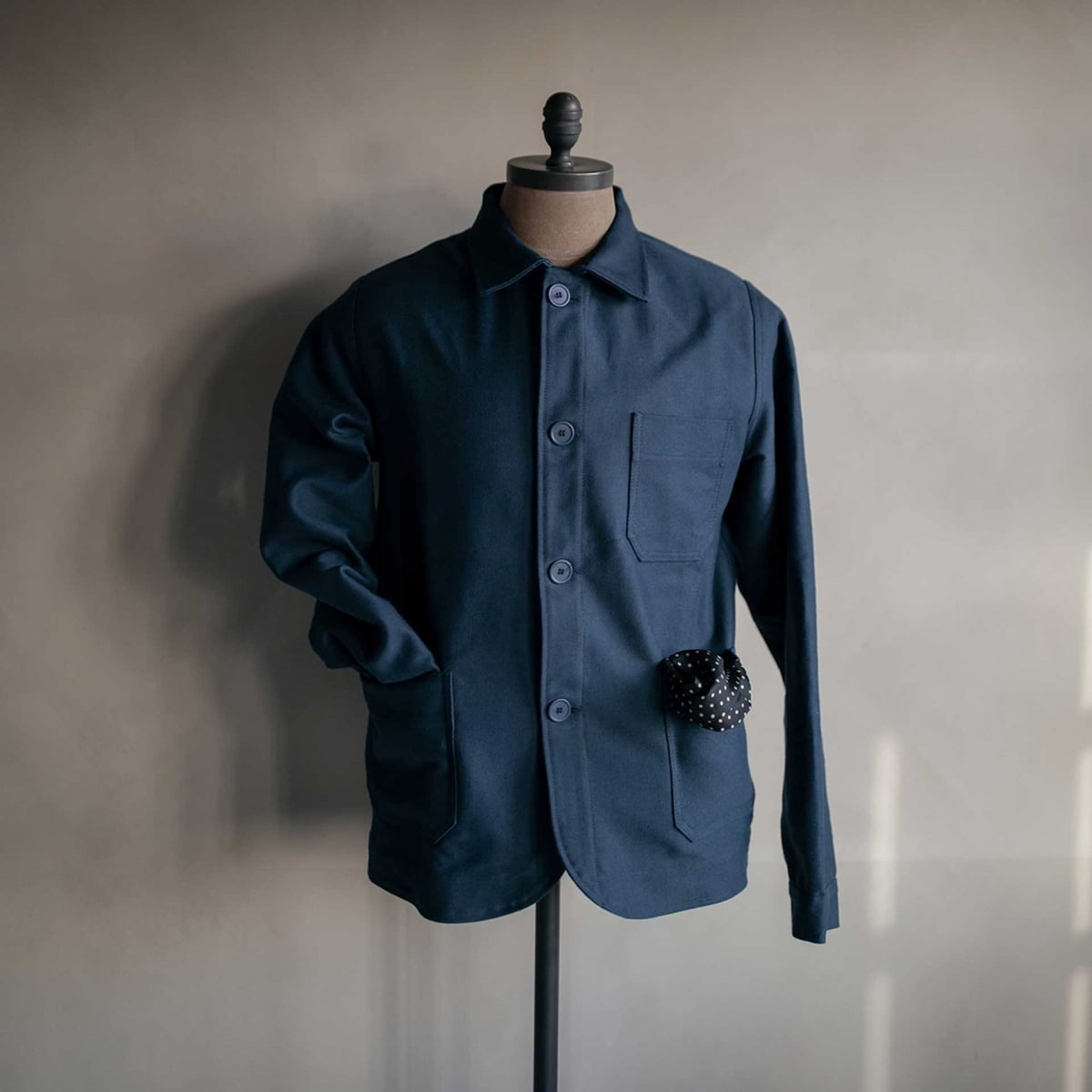 Arbeitsjacke Germinal - Blau (image n°8)