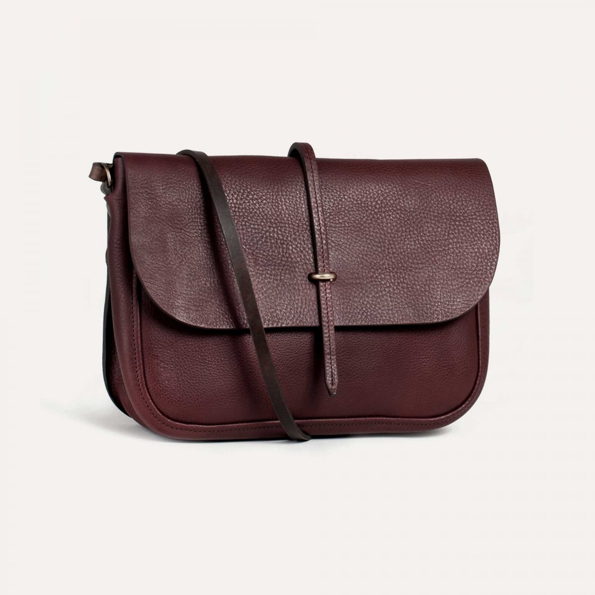 Pastel postman bag / handbag - Peat (image n°2)